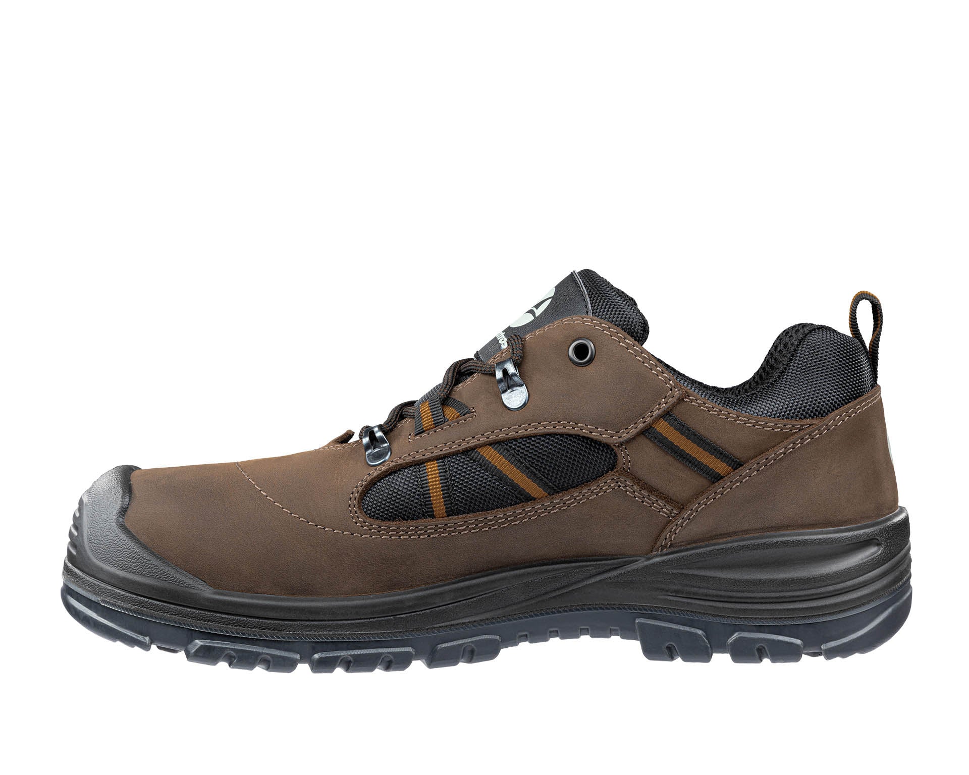 ALBATROS TIMBER LOW Sicherheitsschuh S3 braun Herren links