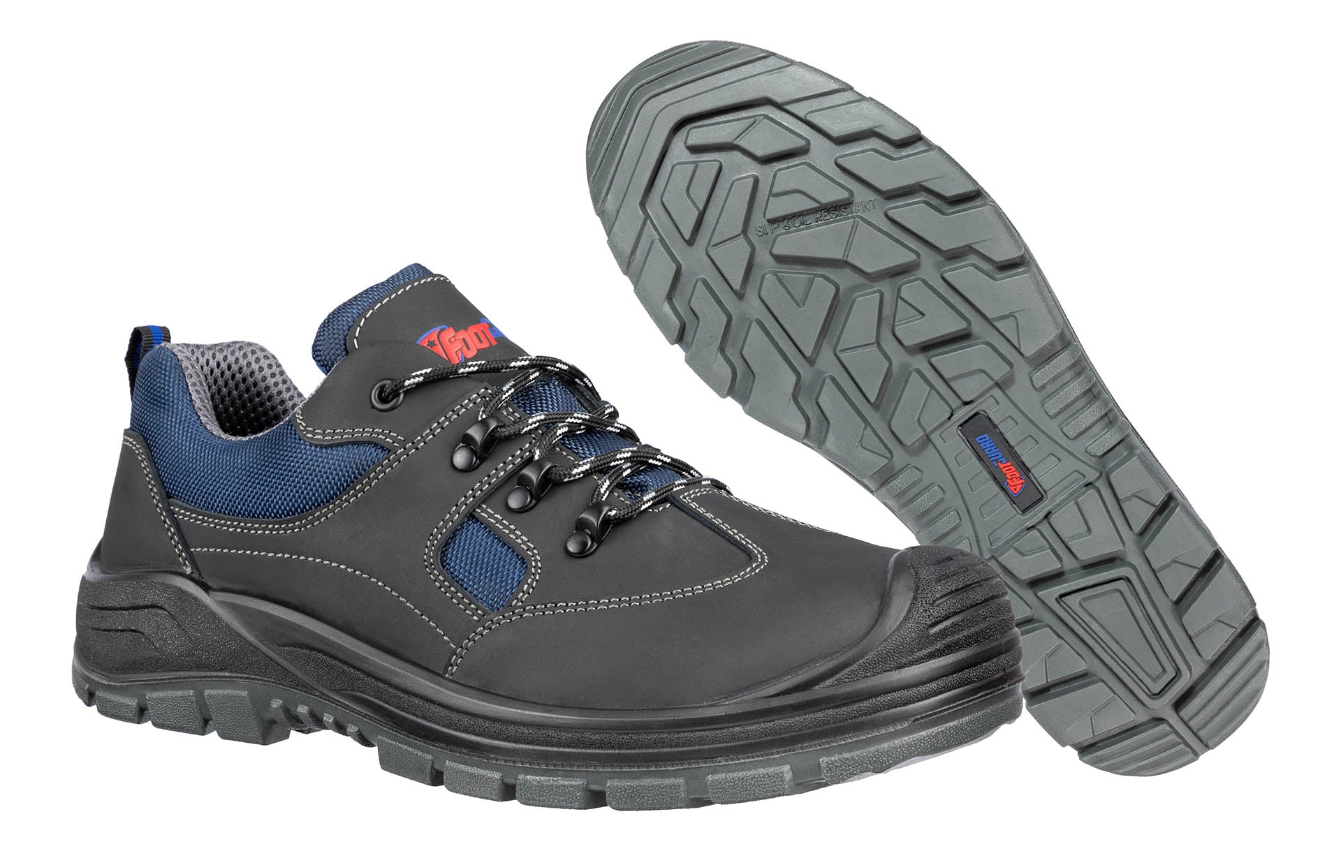 FOOTGUARD SAFE LOW Sicherheitsschuh S3 schwarz Paarbild