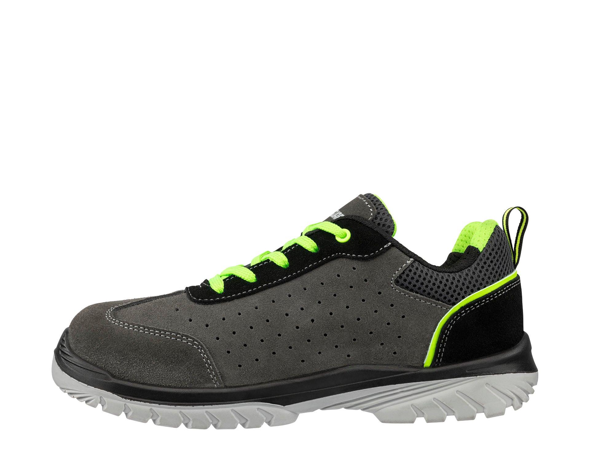 FOOTGUARD SMART LOW Sicherheitsschuh S1P grün links #farbe_grün