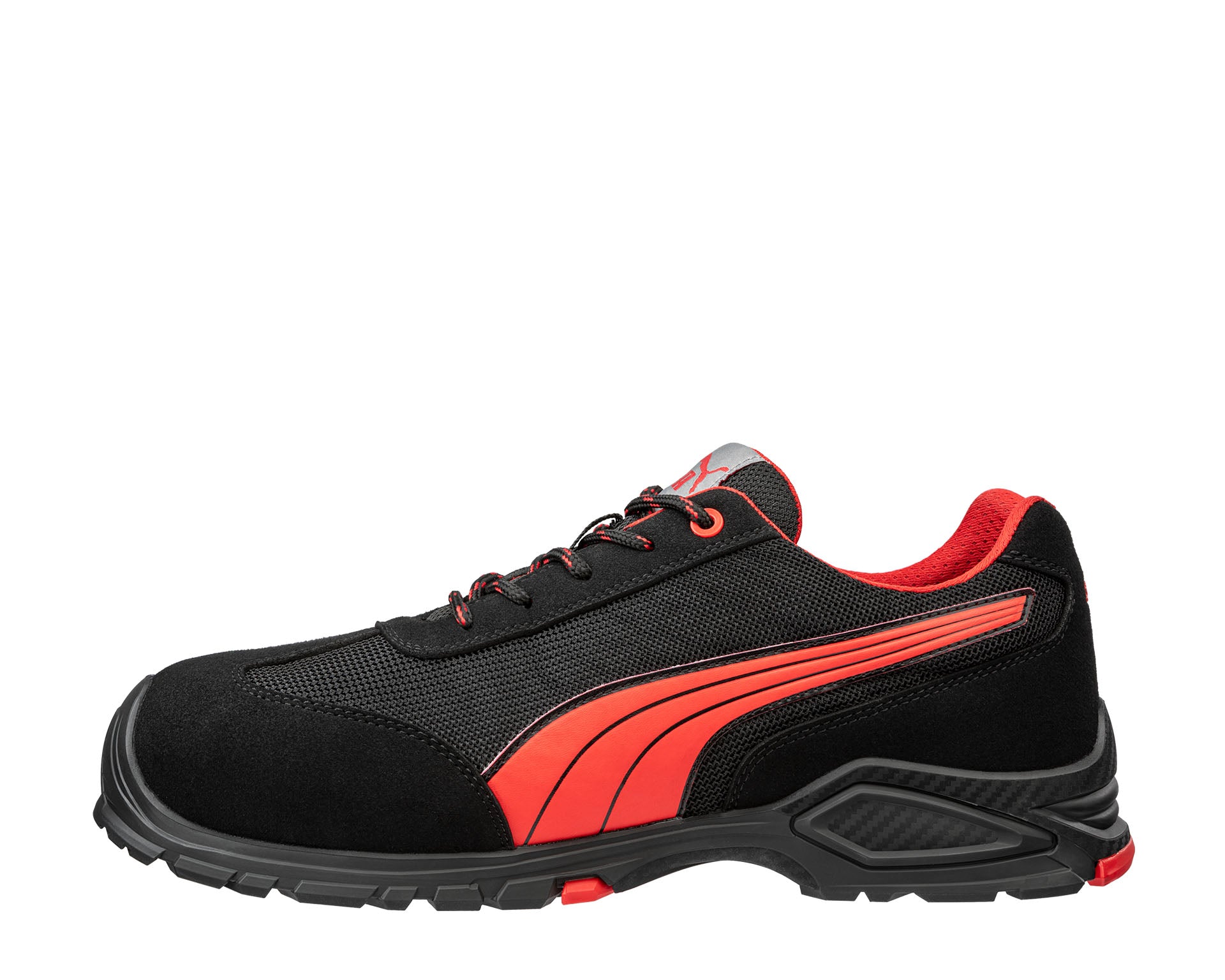 PUMA SAFETY MADRID LOW Sicherheitsschuh S1PL schwarz Herren links