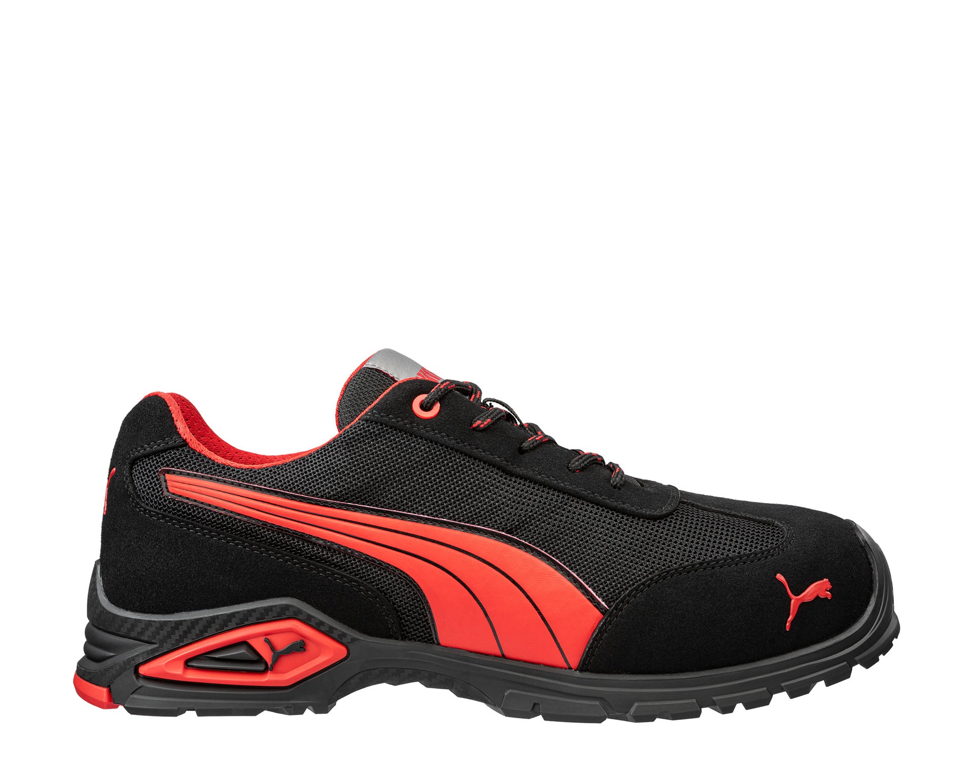 PUMA SAFETY MADRID LOW Sicherheitsschuh S1PL schwarz Herren rechts