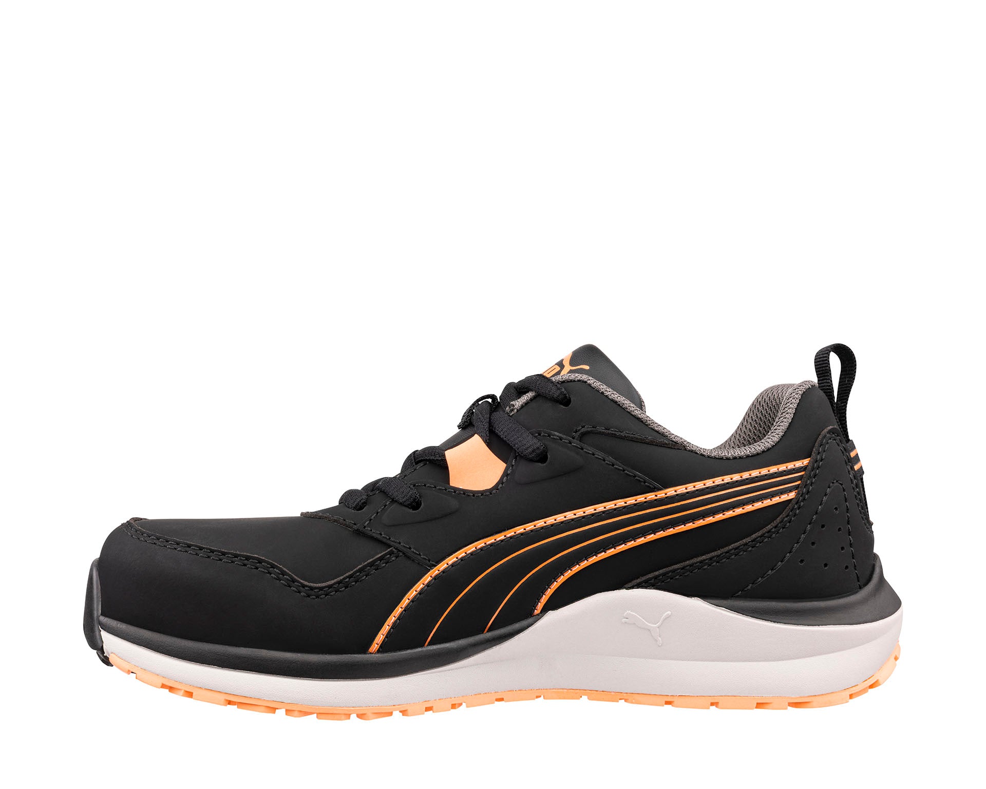 PUMA SAFETY STEPPER LOW Sicherheitsschuh S3S ESD schwarz Damen links