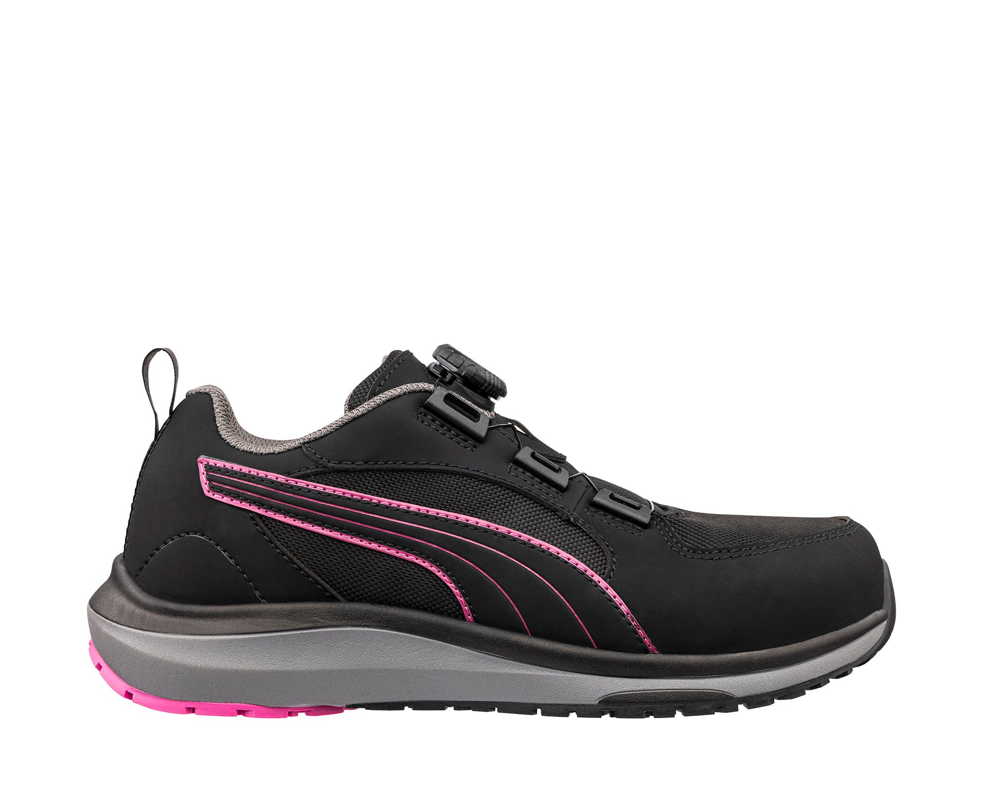 PUMA SAFETY ASPIRE DISC MID Sicherheitsschuhe S3S ESD schwarz Damen rechts