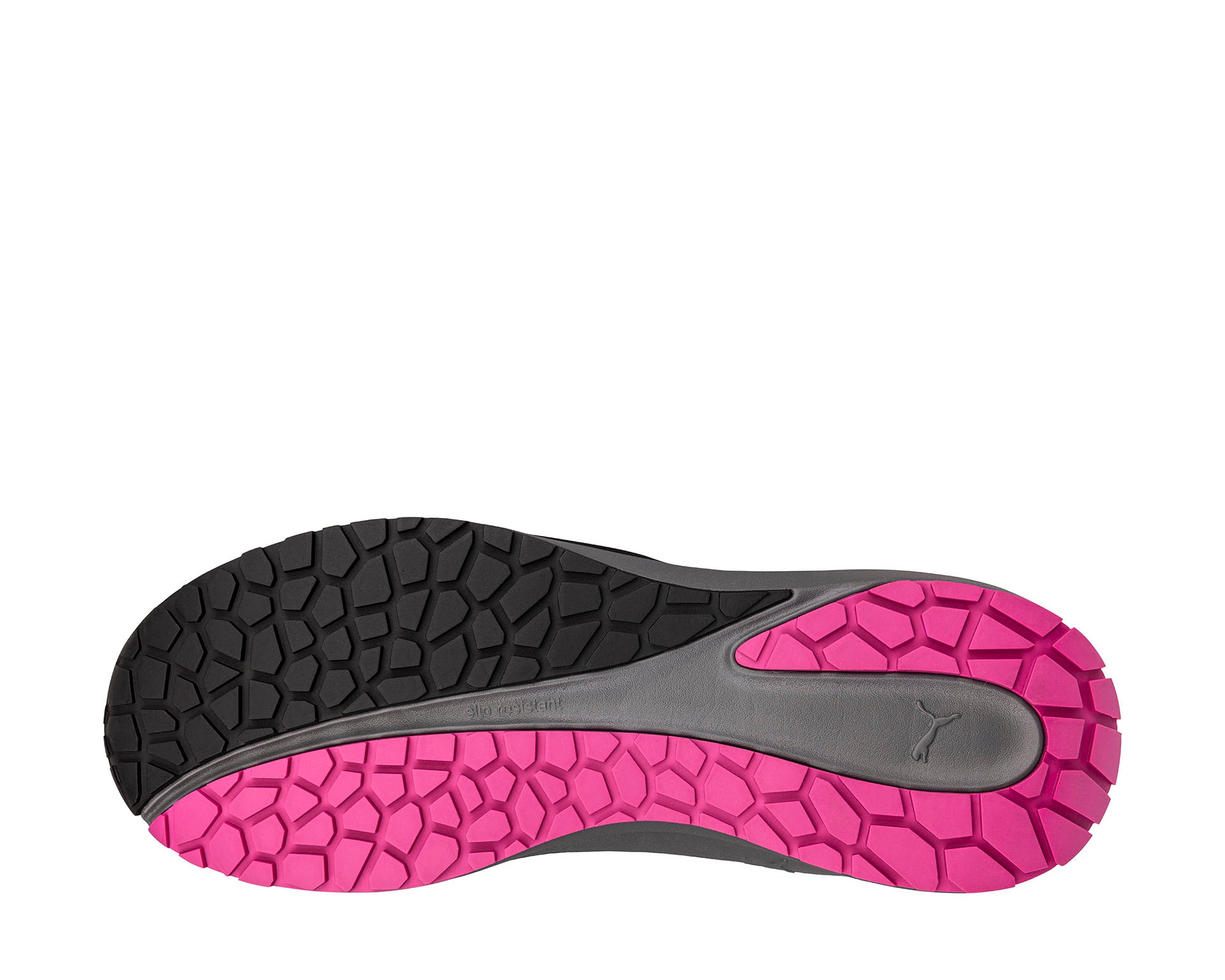 PUMA SAFETY ASPIRE DISC MID Sicherheitsschuhe S3S ESD schwarz Damen Sohle