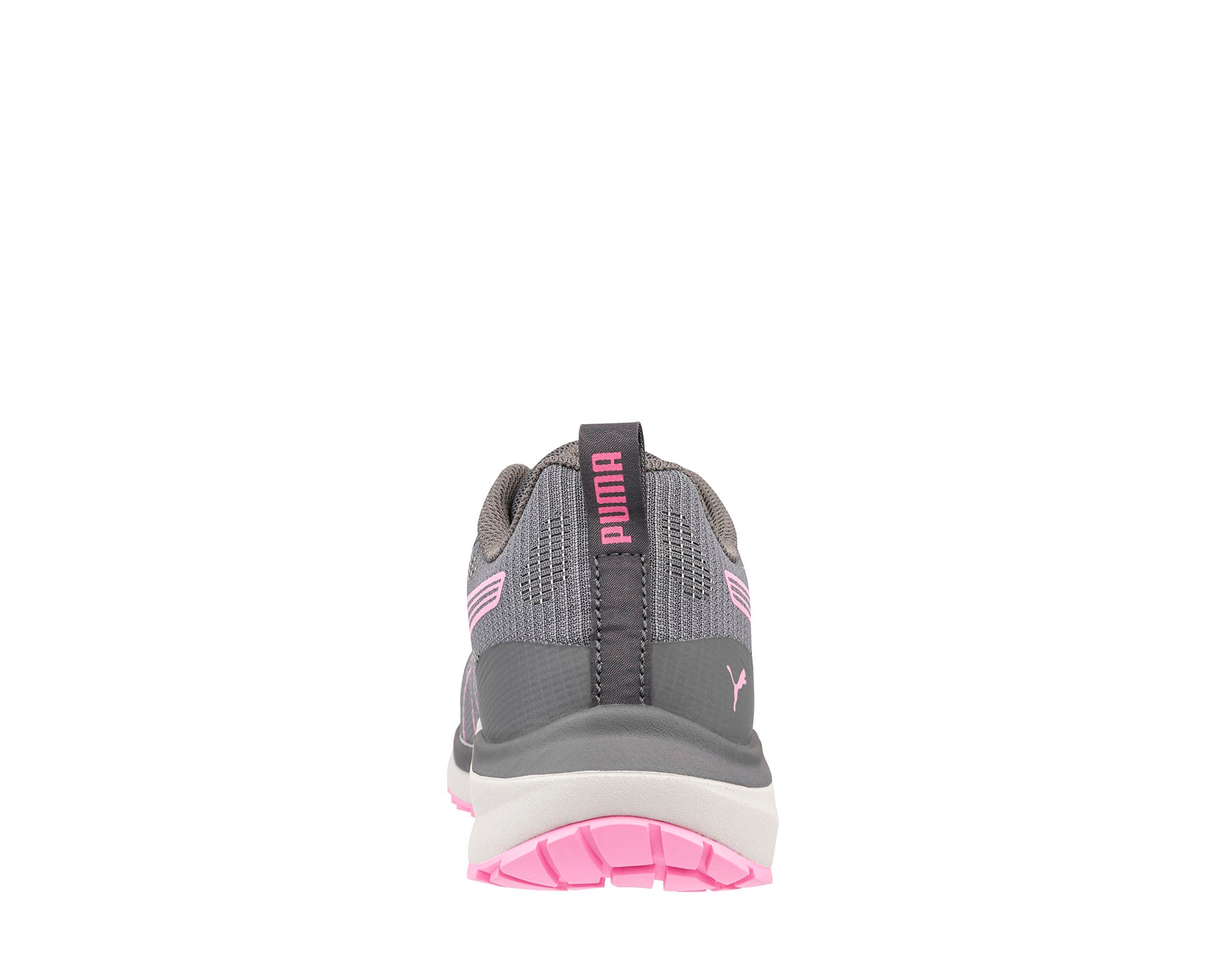 PUMA SAFETY CELERITY KNIT Sicherheitsschuh S1PS ESD grau Damen Rückansicht #farbe_grau
