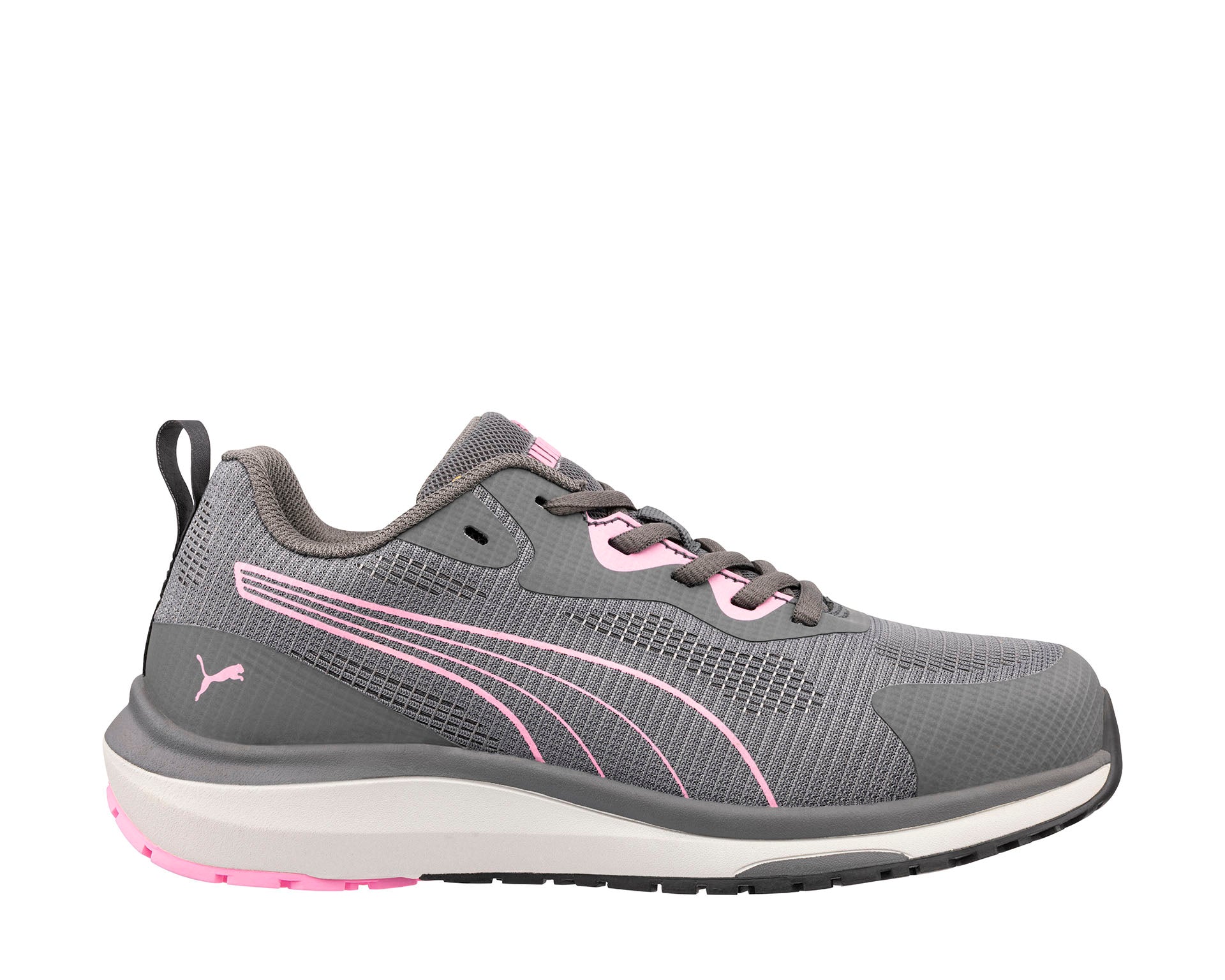 PUMA SAFETY CELERITY KNIT Sicherheitsschuh S1PS ESD grau Damen rechts #farbe_grau