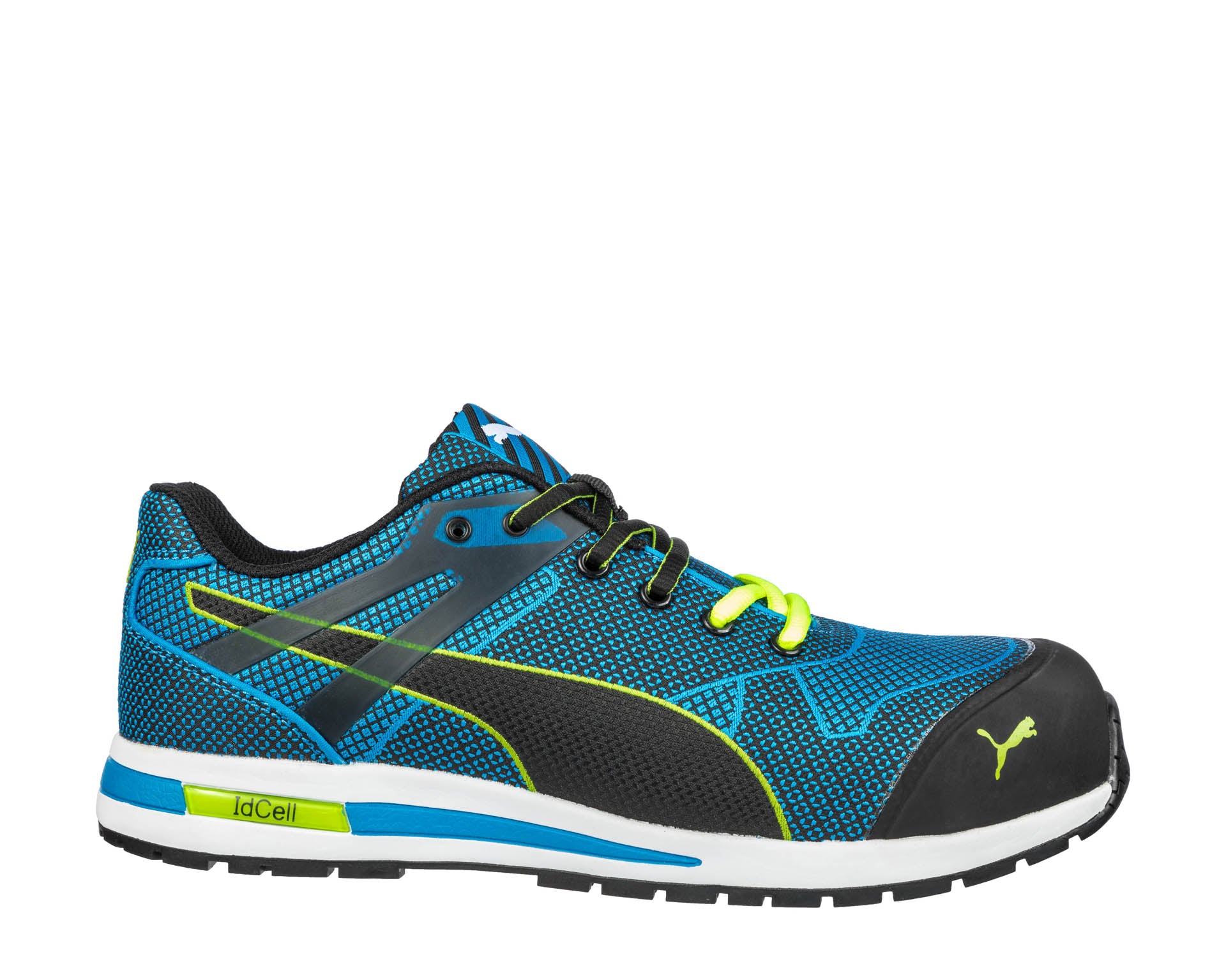 PUMA SAFETY BLAZE KNIT LOW Sicherheitsschuh S1P blau Herren rechts