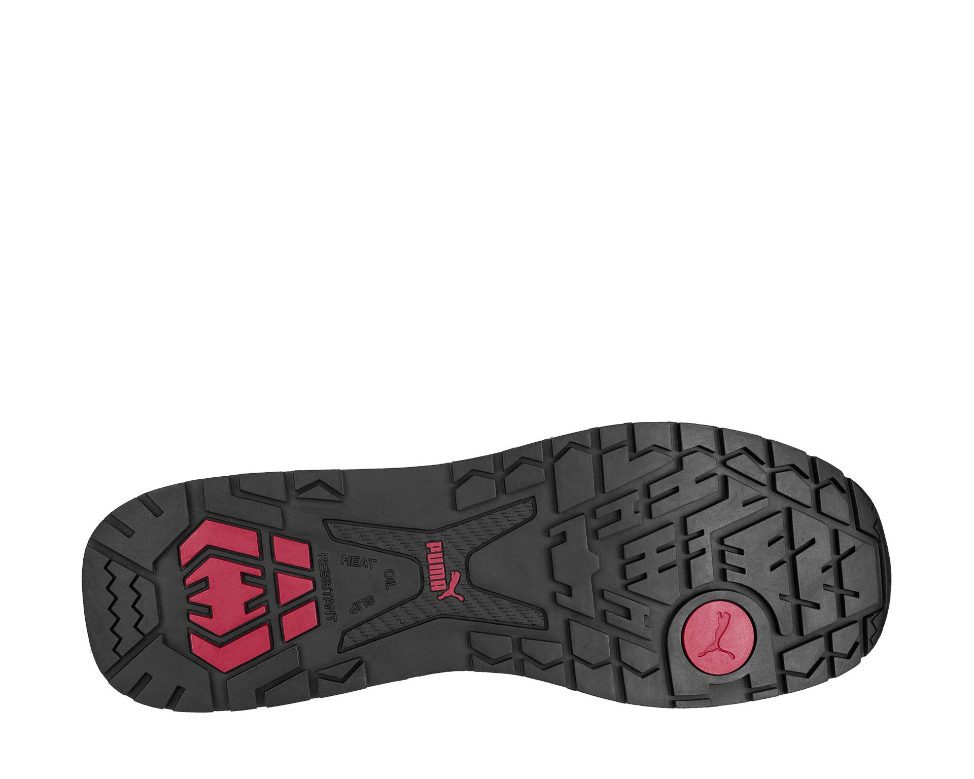 PUMA SAFETY RIDER LOW Sicherheitsschuh S1PS ESD grau Sohle