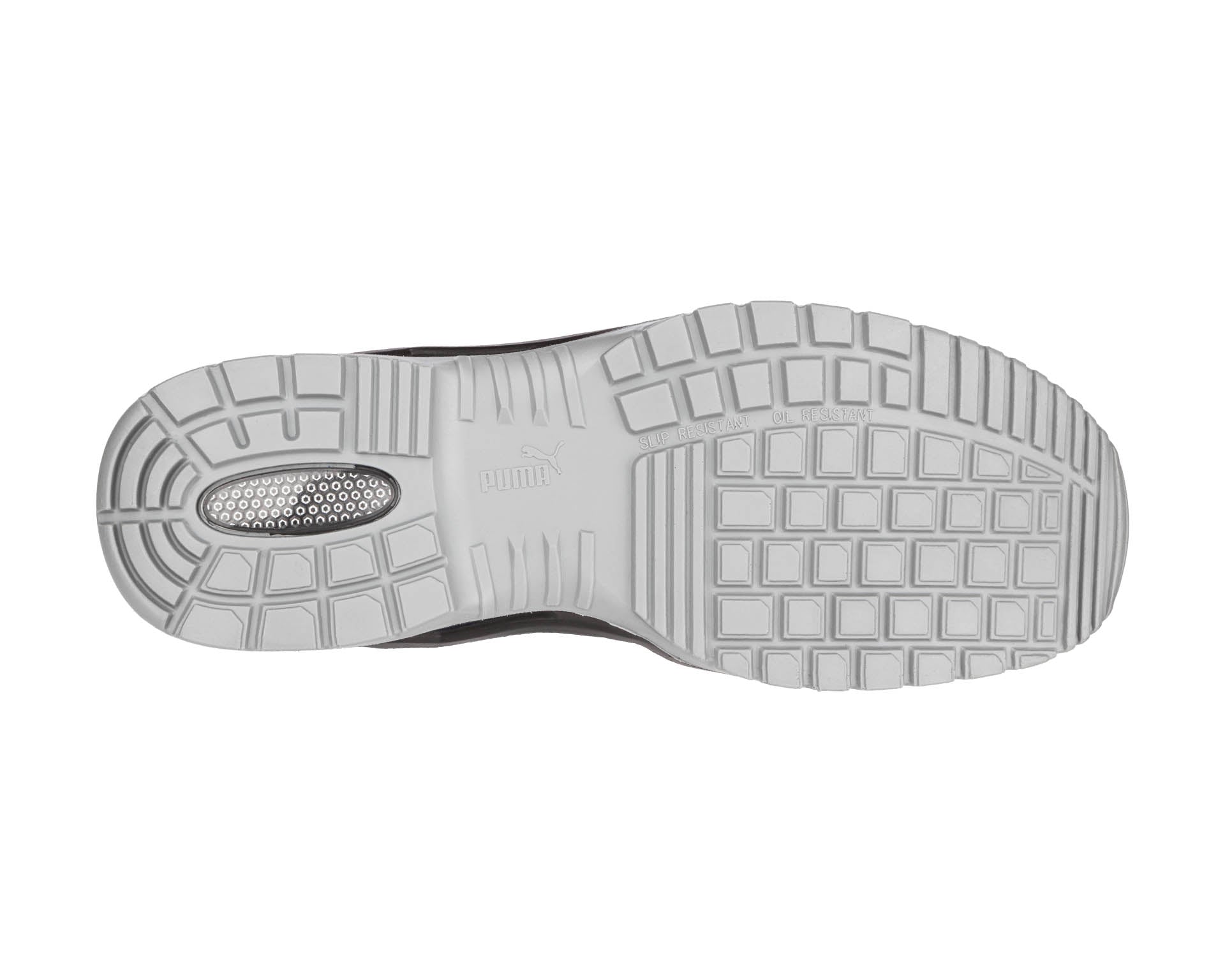 PUMA SAFETY OMNI LOW Sicherheitsschuh S1P grau Herren Sohle #farbe_grau