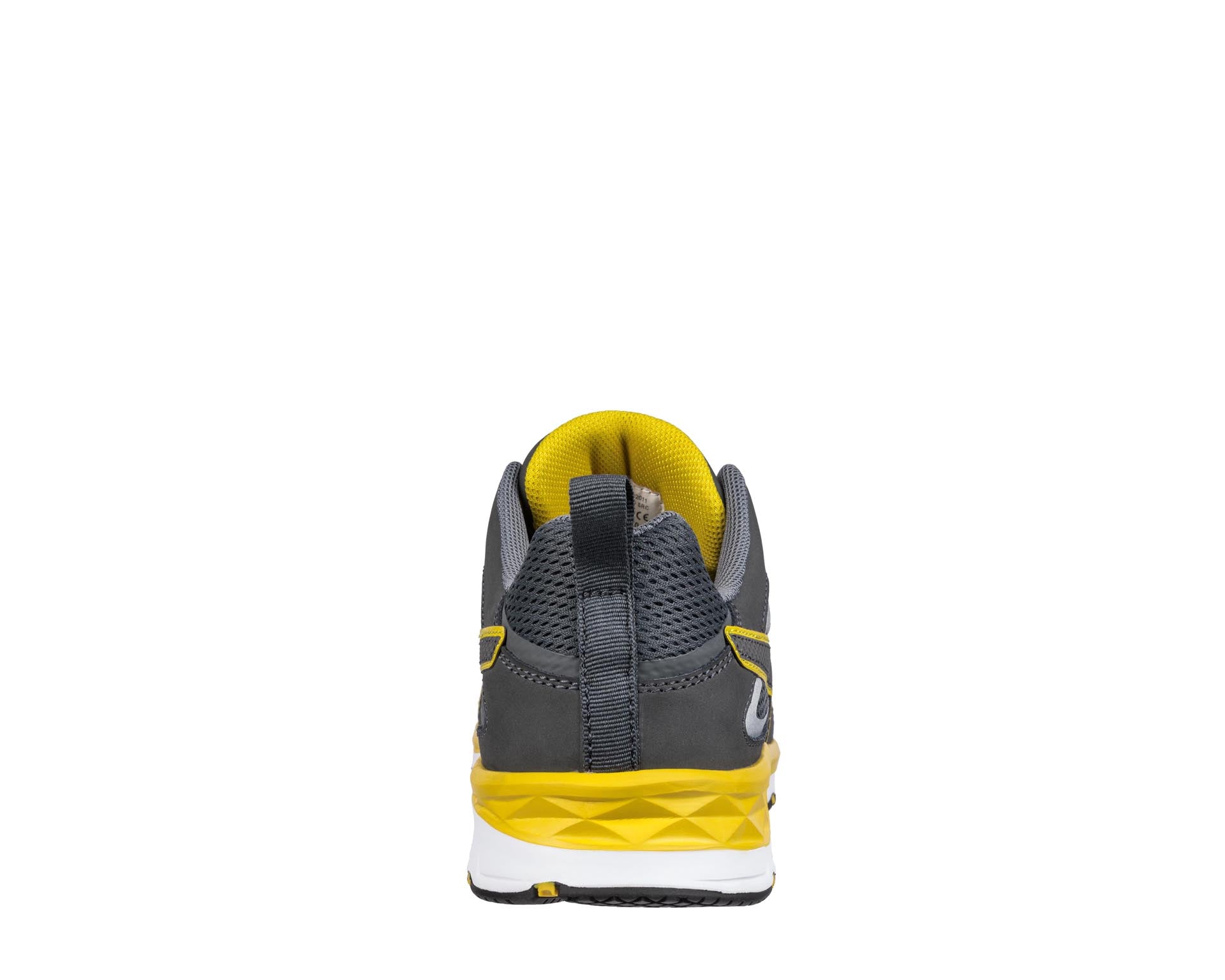 PUMA SAFETY PACE 2.0 LOW Sicherheitsschuh S1P ESD gelb Rückansicht