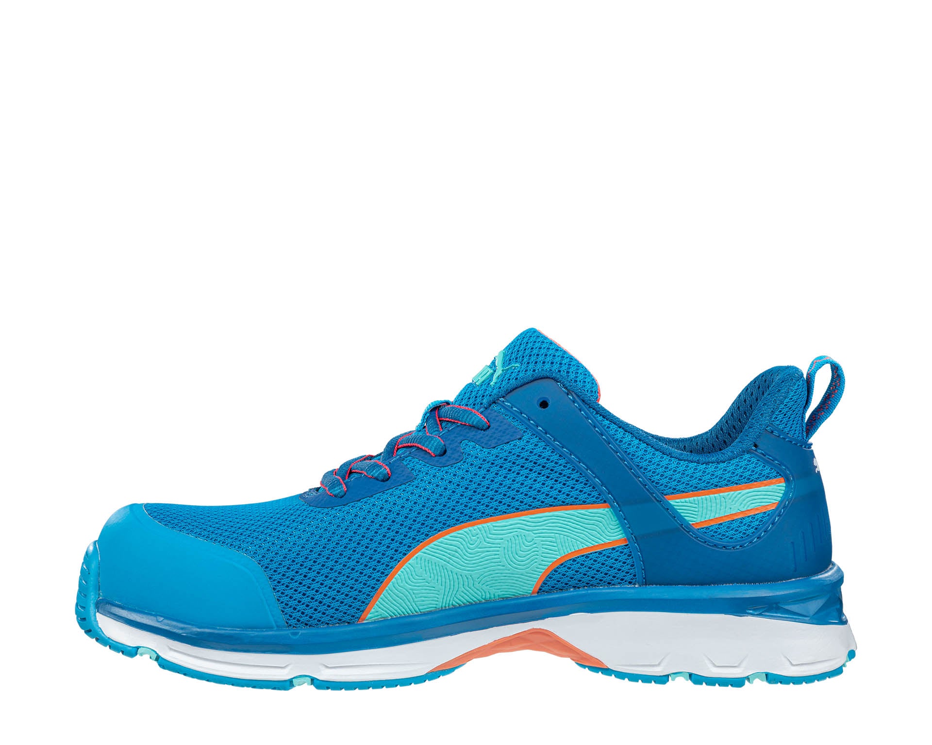 PUMA SAFETY BEAT WNS LOW Sicherheitsschuh S1 ESD blau Damen links