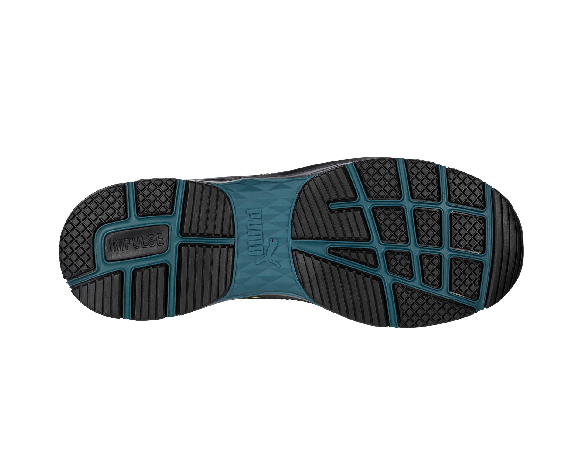 PUMA SAFETY FUSE KNIT WNS LOW Sicherheitsschuh S1P ESD schwarz Damen Sohle #farbe_schwarz