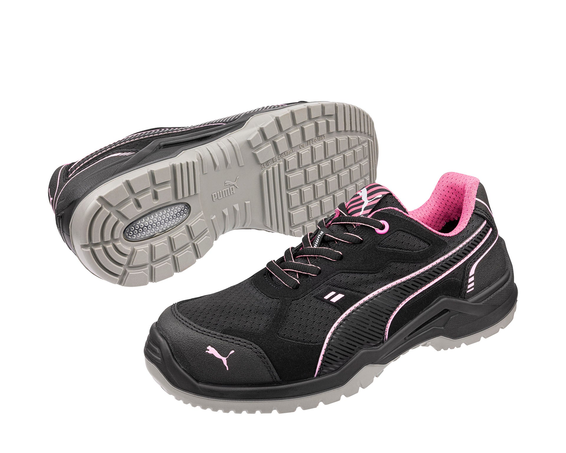 PUMA SAFETY FUSE TC WNS LOW Sicherheitsschuh S1PS ESD SRC schwarz Damen Paaransicht