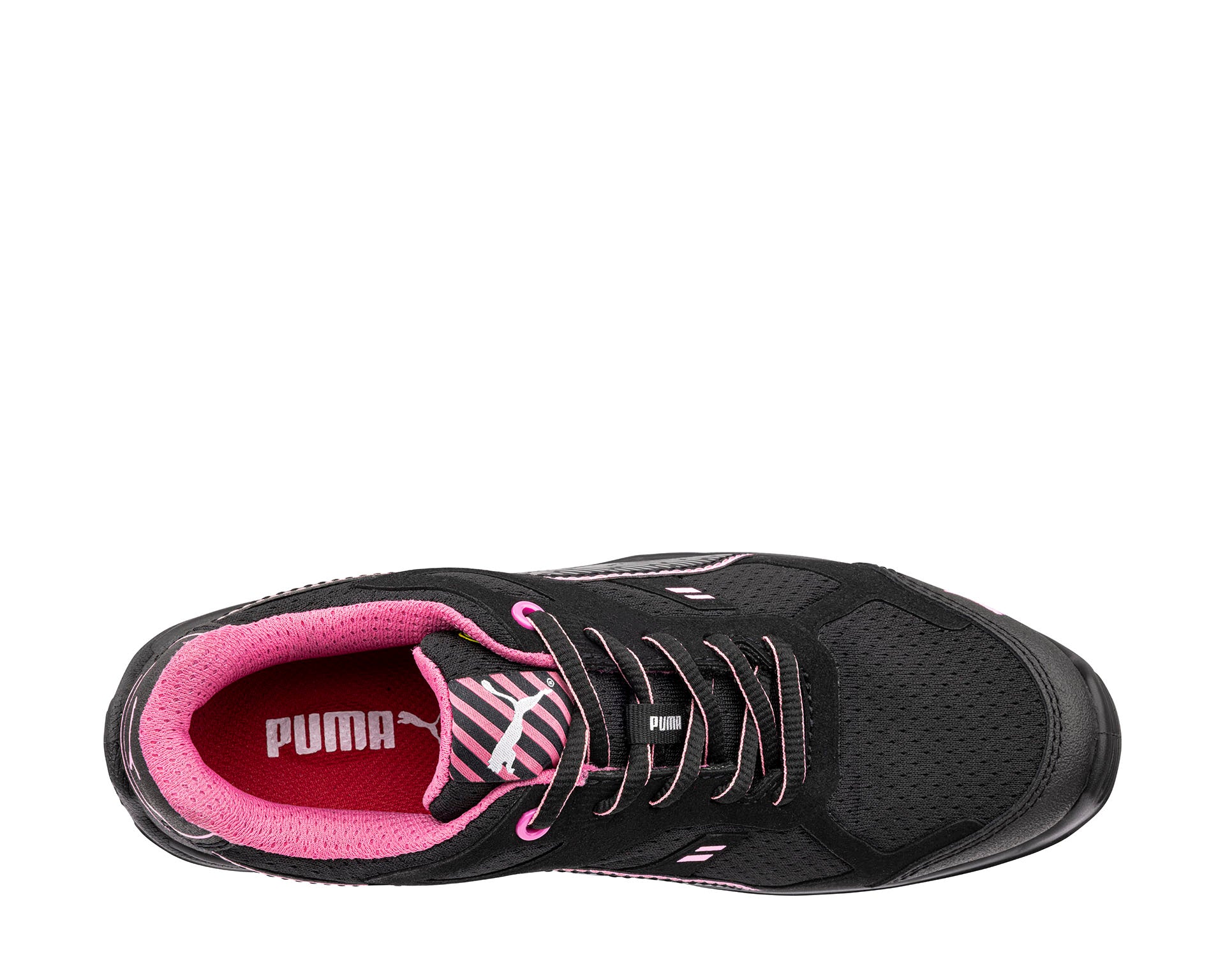 PUMA SAFETY FUSE TC WNS LOW Sicherheitsschuh S1PS ESD SRC schwarz Damen oben