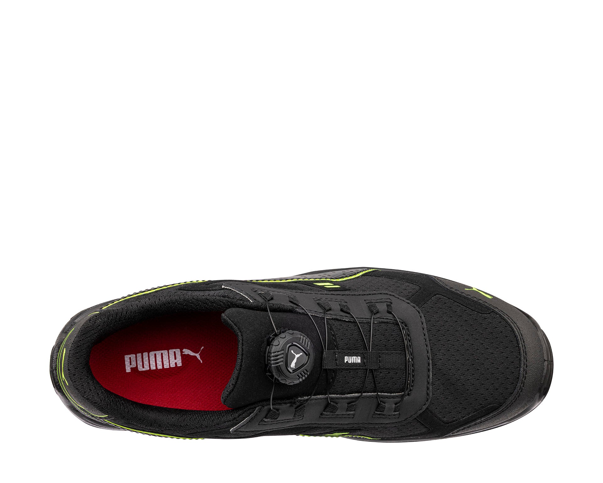 PUMA SAFETY FUSE TC DISC LOW Sicherheitsschuh S1PS ESD schwarz Herren oben
