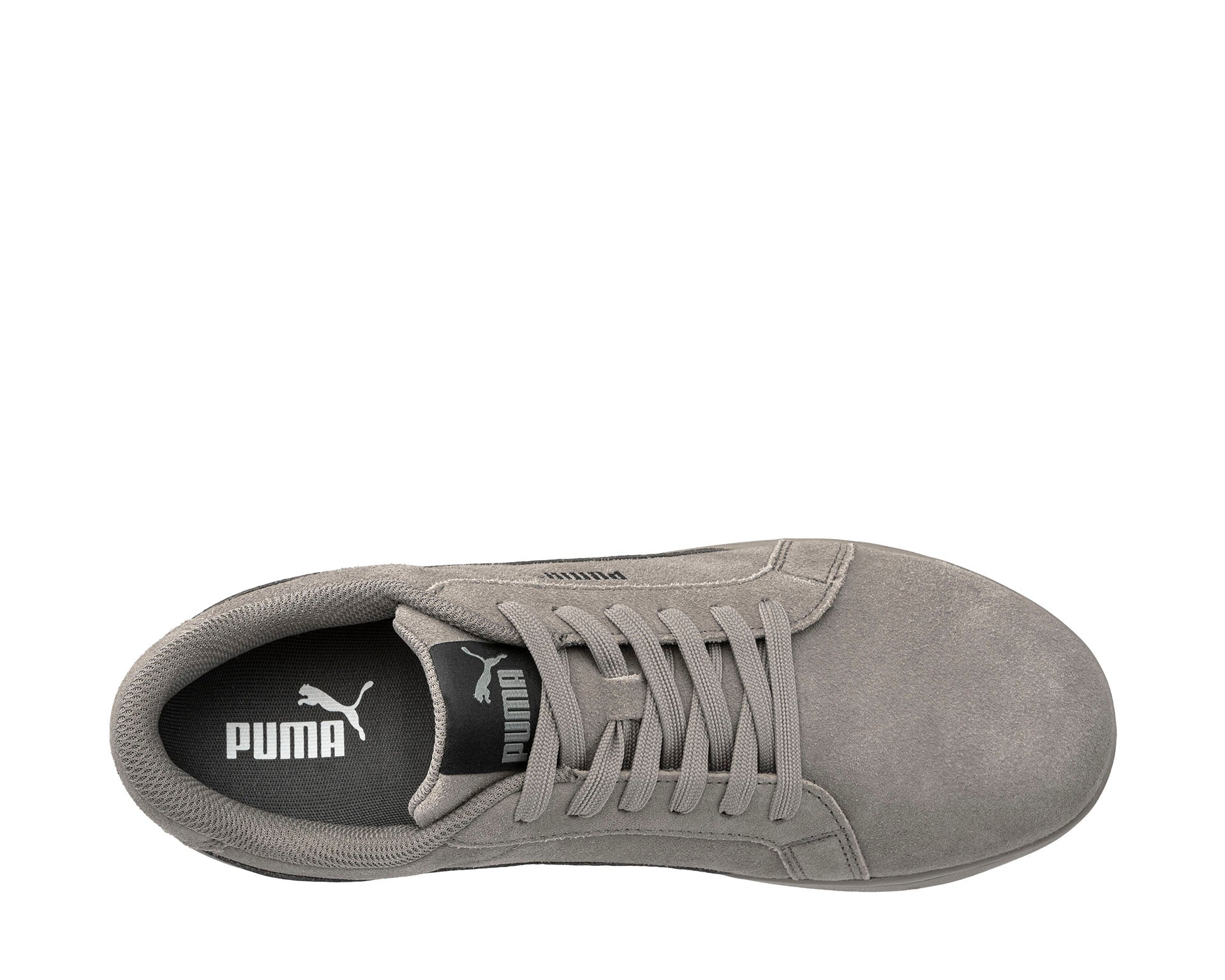 PUMA SAFETY ICONIC LOW Sicherheitsschuh S1PL ESD grau oben #farbe_grau