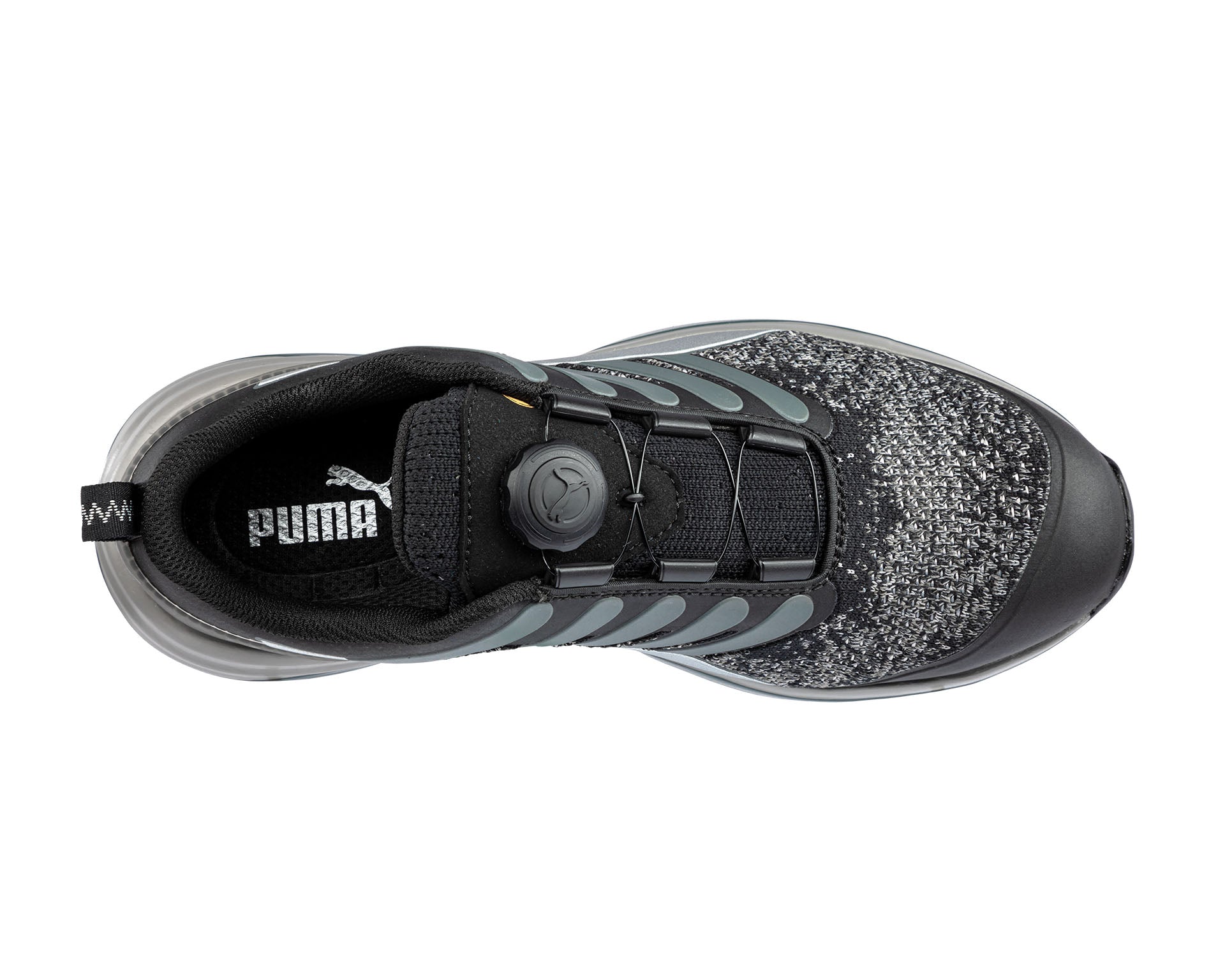 PUMA SAFETY CHARGE DISC LOW Sicherheitsschuh S1P ESD schwarz oben