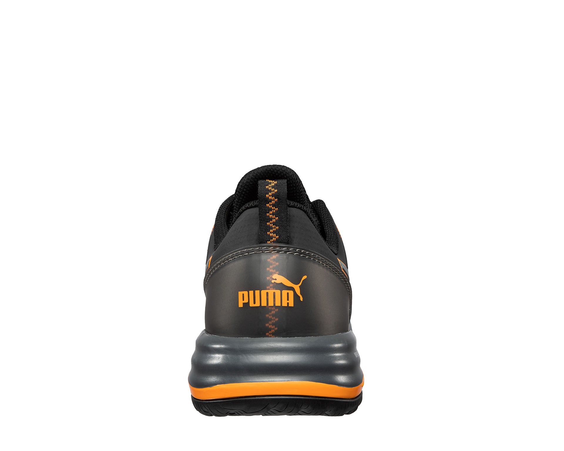 PUMA SAFETY CHARGE LOW Sicherheitsschuh S1P ESD orange Rückansicht #farbe_orange