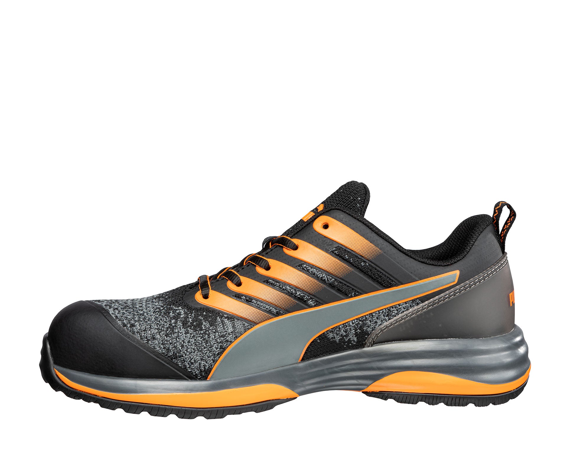 PUMA SAFETY CHARGE LOW Sicherheitsschuh S1P ESD orange links #farbe_orange