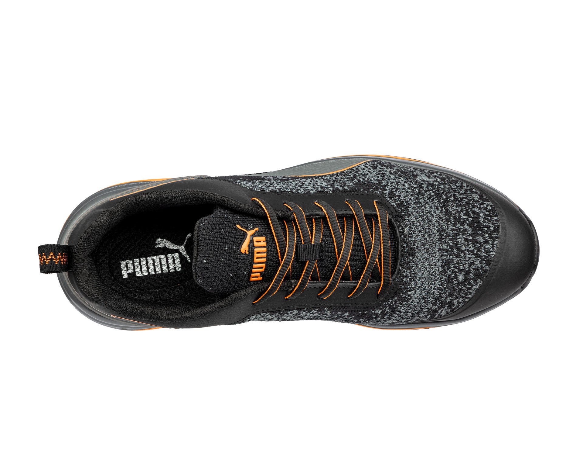 PUMA SAFETY CHARGE LOW Sicherheitsschuh S1P ESD orange oben #farbe_orange