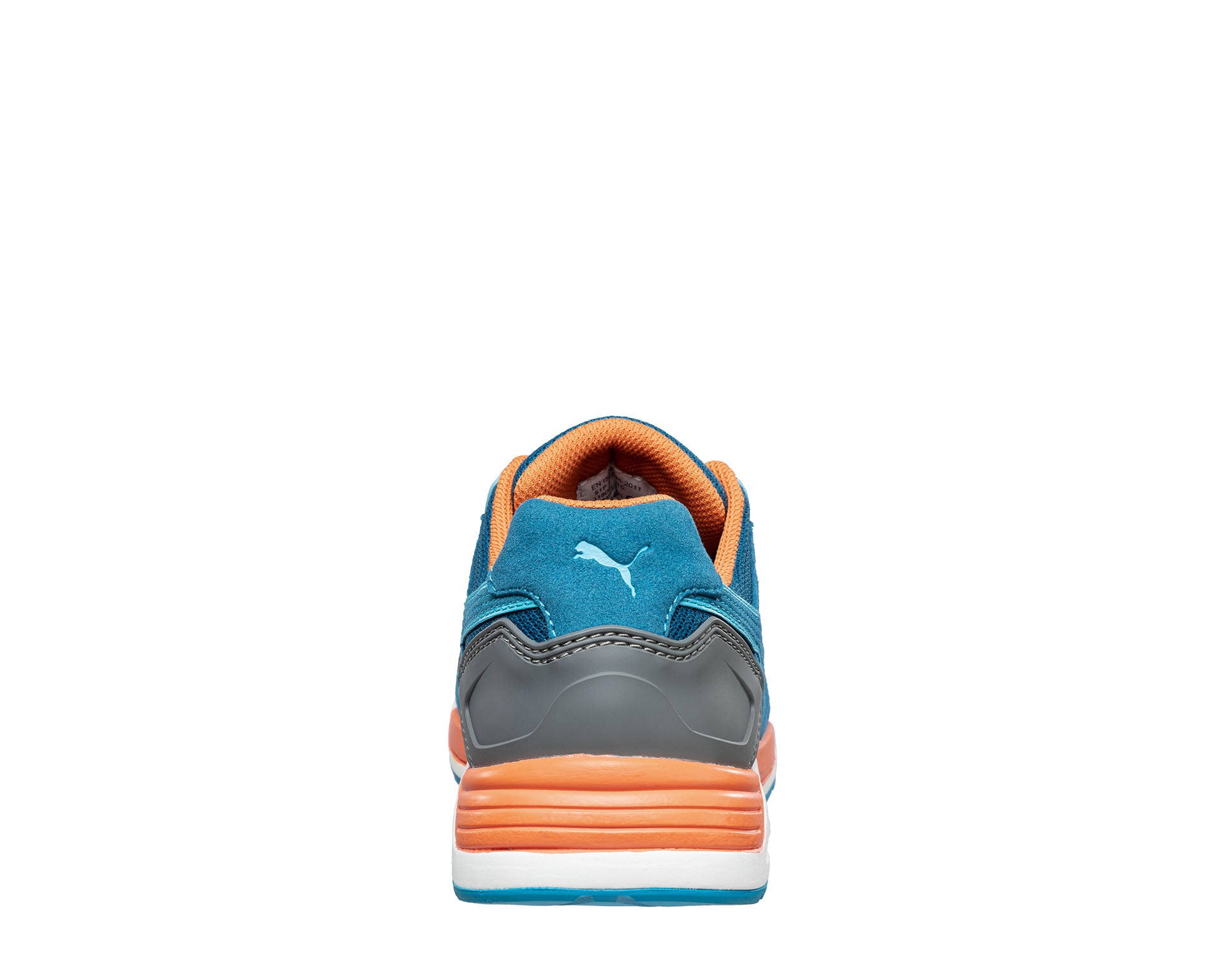 PUMA SAFETY FRONTSIDE LOW Sicherheitsschuh S1P ESD blau Herren Rückansicht #farbe_blau