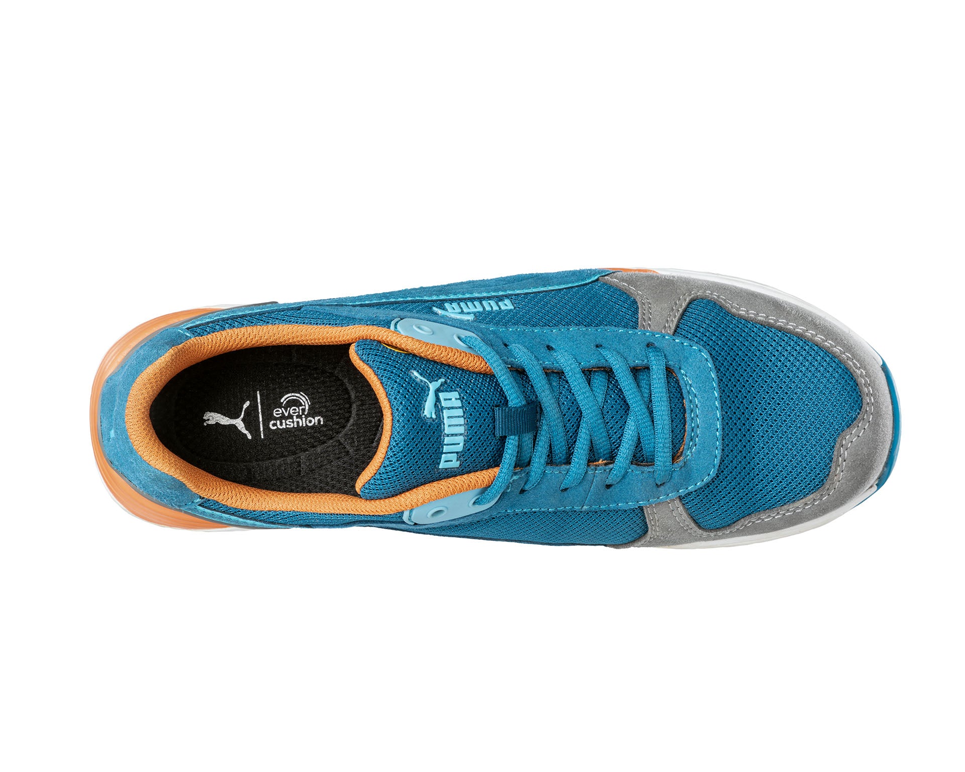 PUMA SAFETY FRONTSIDE LOW Sicherheitsschuh S1P ESD blau Herren oben #farbe_blau