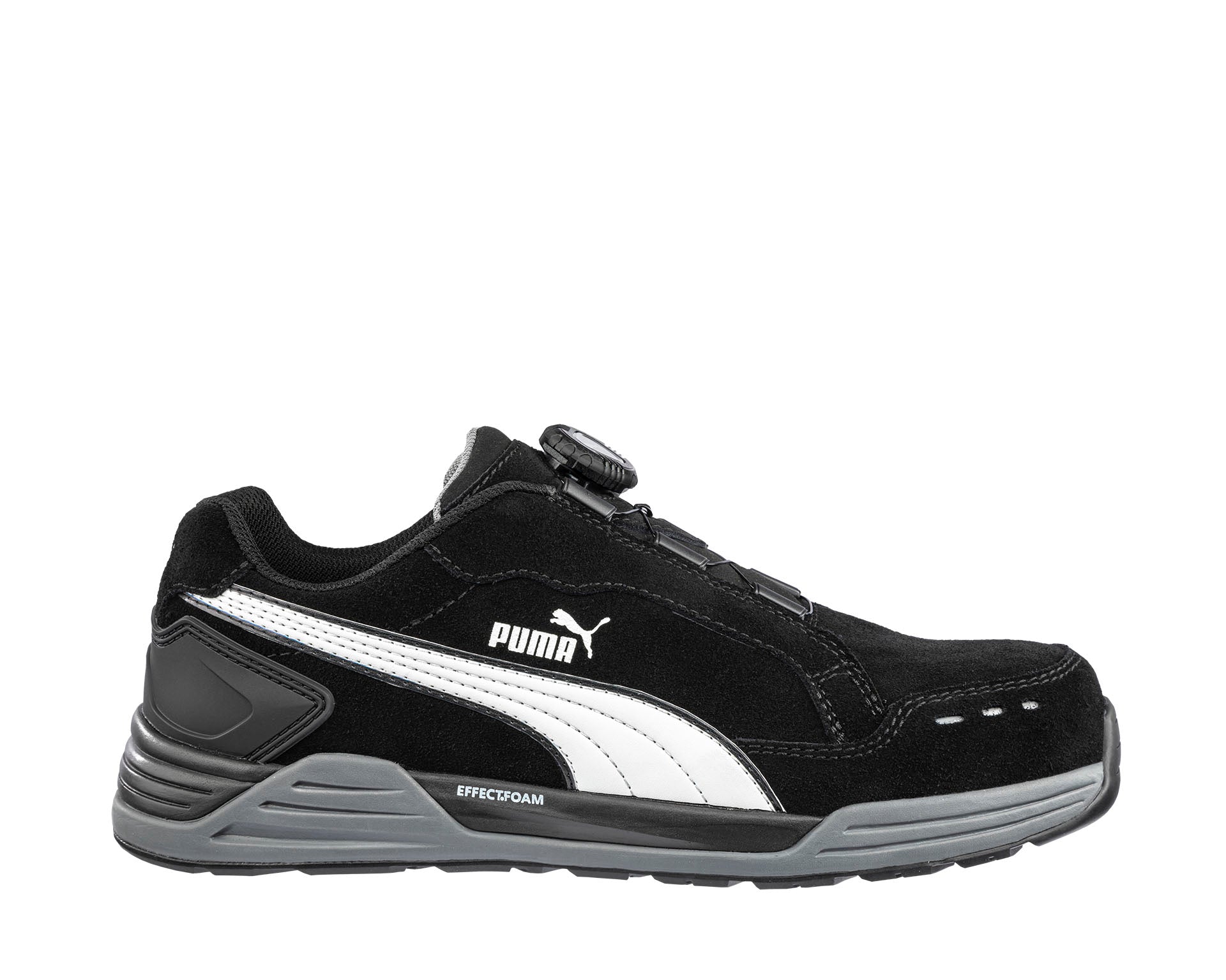 PUMA SAFETY AIRTWIST DISC LOW Sicherheitsschuh S3 ESD schwarz Herren rechts