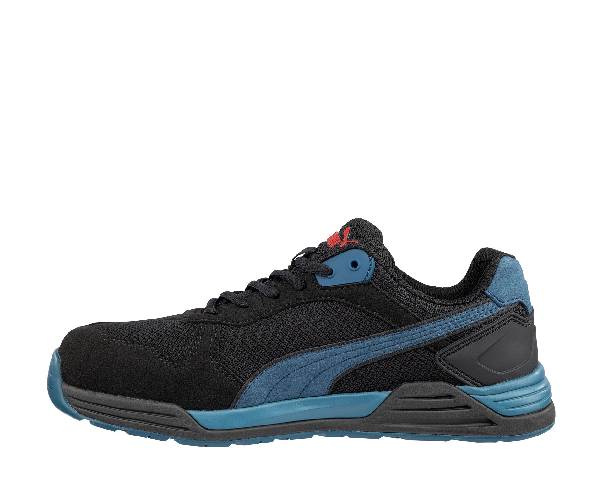 PUMA SAFETY FRONTSIDE LOW Sicherheitsschuh S1P ESD schwarz Herren links #farbe_schwarz