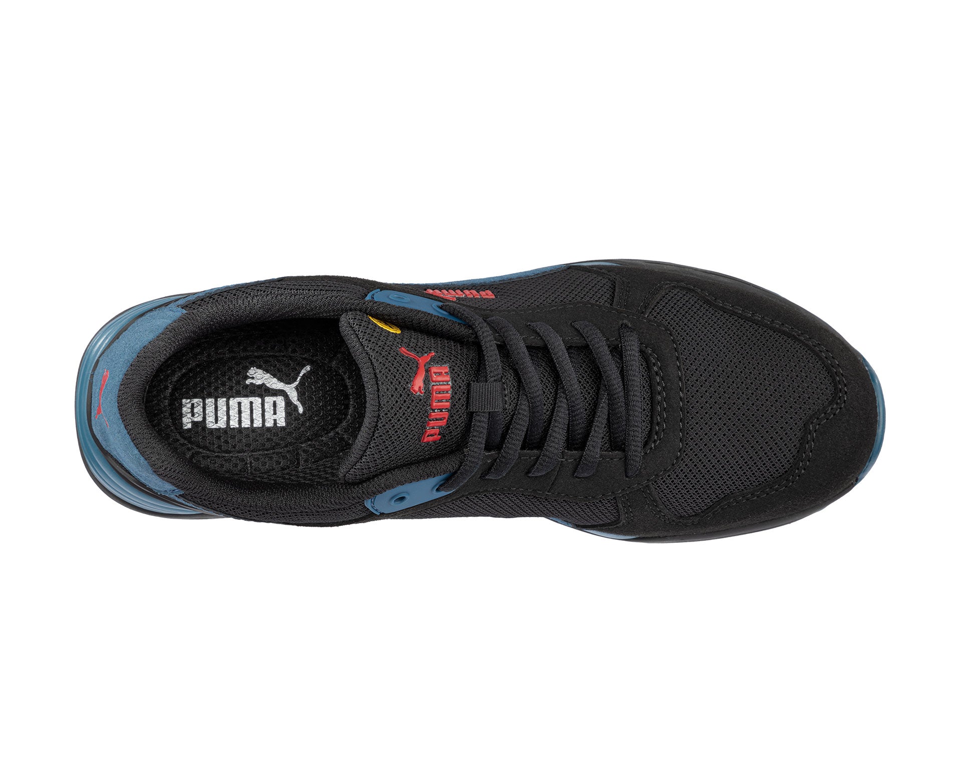 PUMA SAFETY FRONTSIDE LOW Sicherheitsschuh S1P ESD schwarz Herren oben #farbe_schwarz