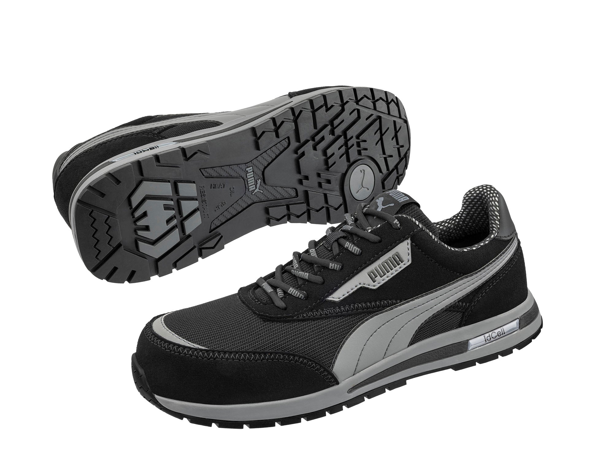 PUMA SAFETY RIDER LOW Sicherheitsschuh S1PS ESD schwarz Paaransicht