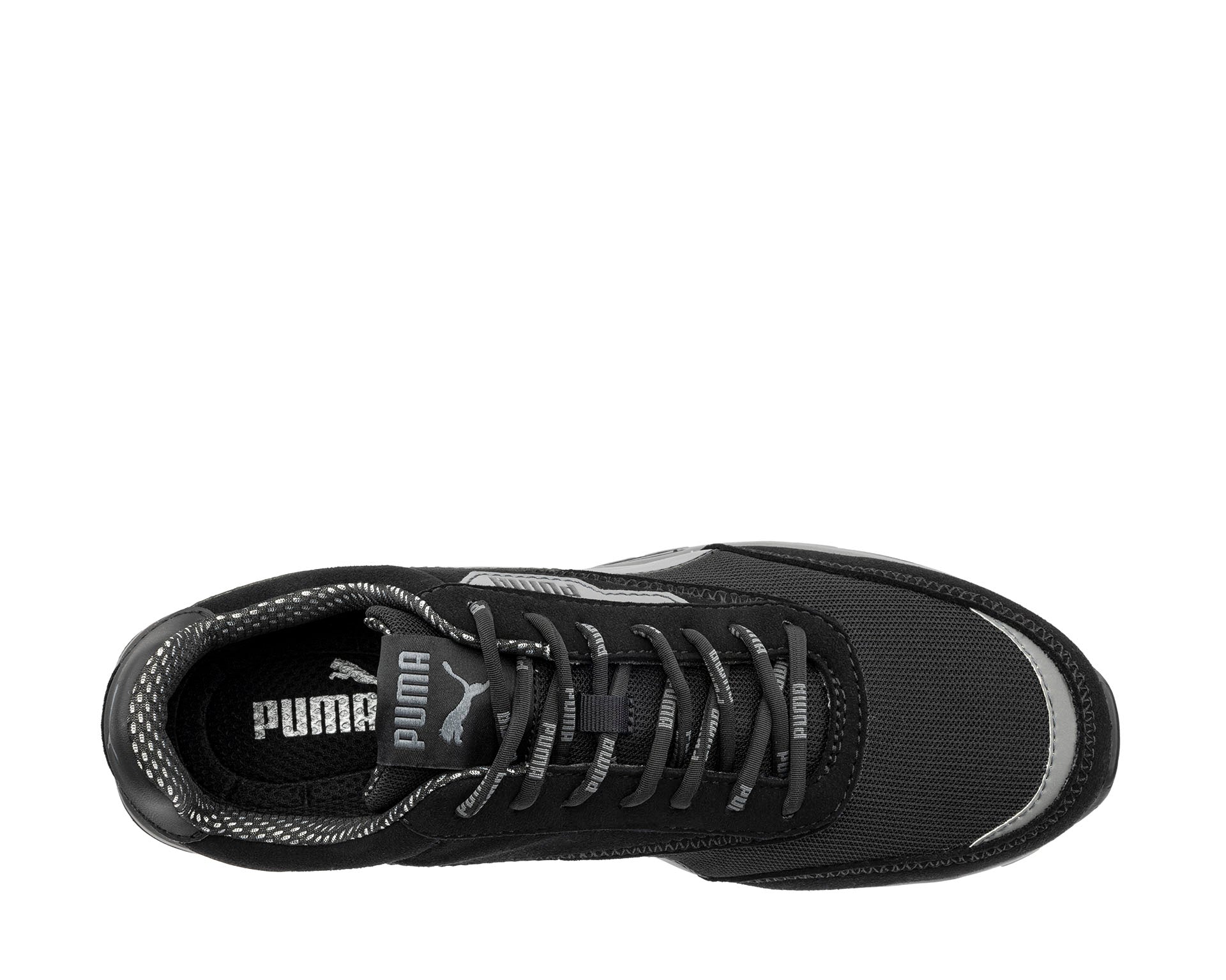 PUMA SAFETY RIDER LOW Sicherheitsschuh S1PS ESD schwarz oben 