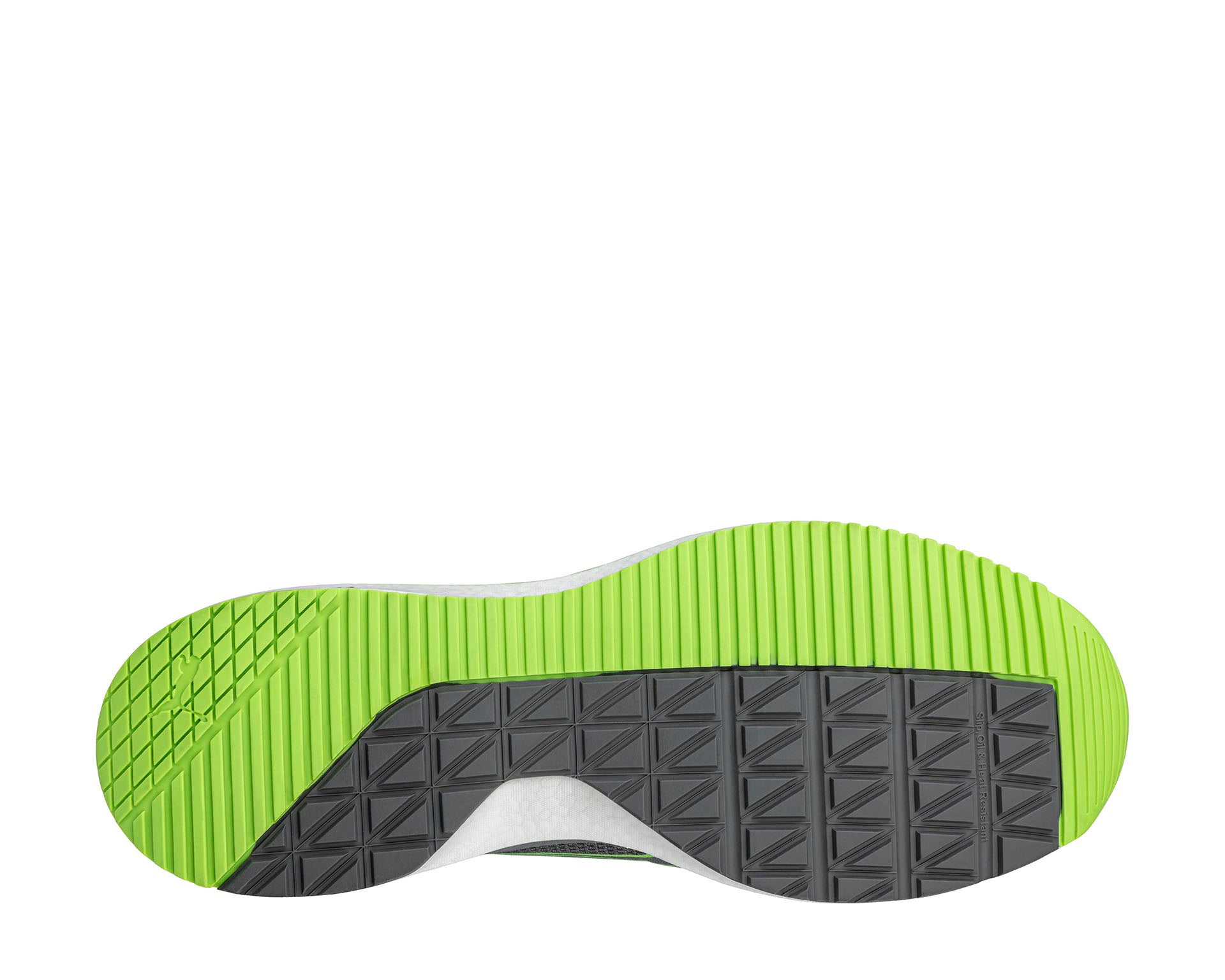 PUMA SAFETY SLIDE LOW Sicherheitsschuh S1PS ESD grau-grün Herren Sohle #farbe_grau-grün