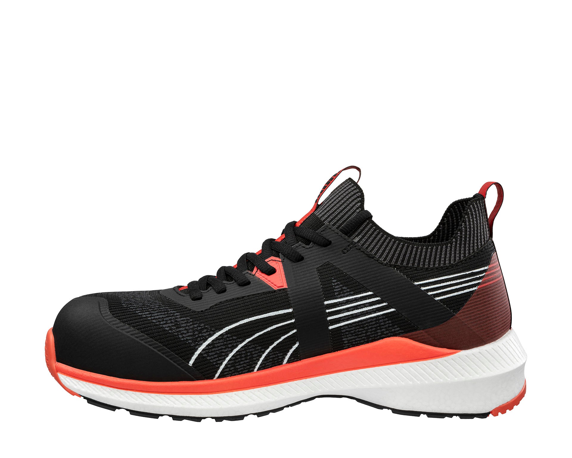 PUMA SAFETY TURBO LOW Sicherheitsschuh S1PS ESD schwarz Herren links