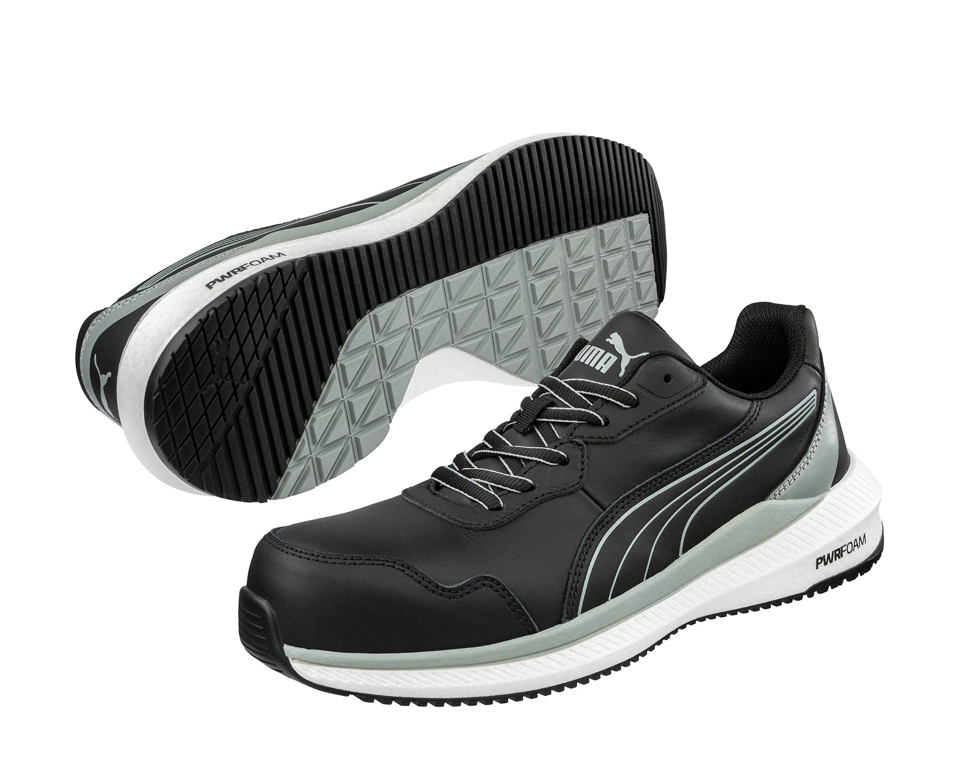 PUMA SAFETY ZOOM LOW Sicherheitsschuh S3S ESD schwarz Herren Paaransicht