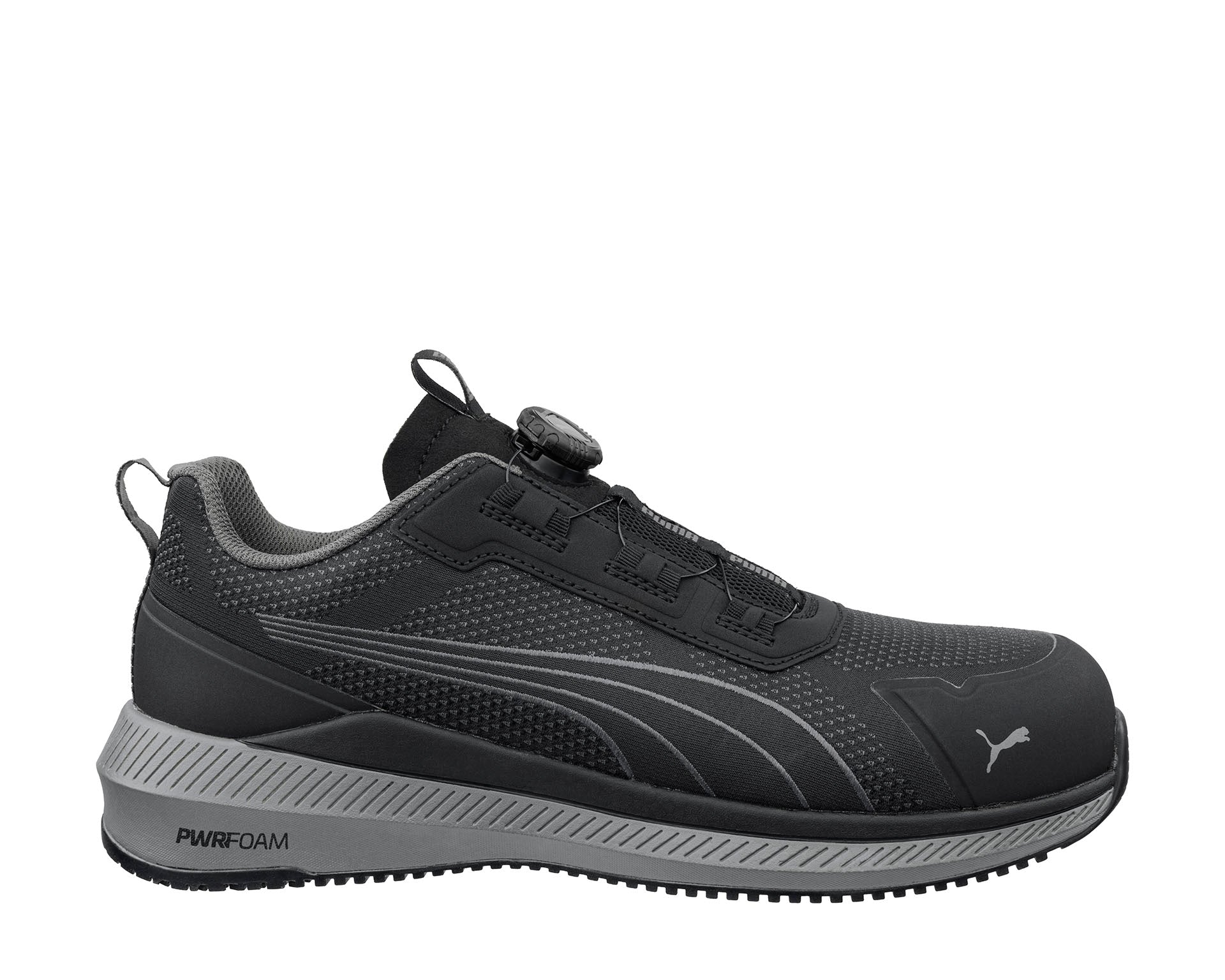 PUMA SAFETY SLIDE DISC LOW Sicherheitsschuh S1PS ESD schwarz Herren rechts