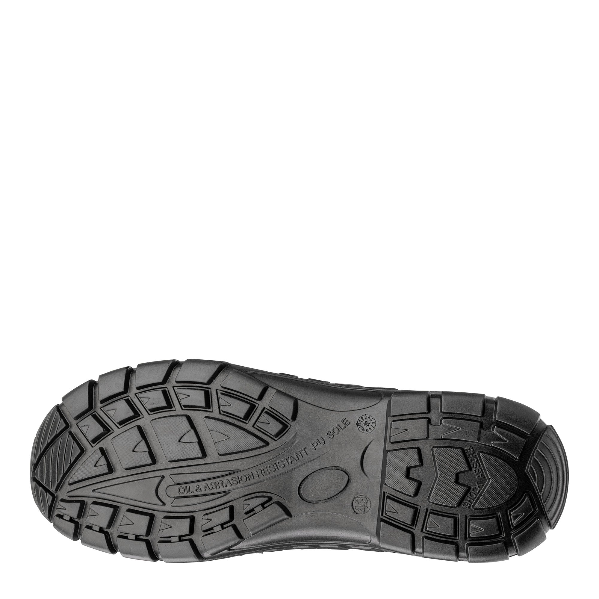 ALBATROS PURE LOW Sicherheitsschuh S2 schwarz Sohle #farbe_schwarz