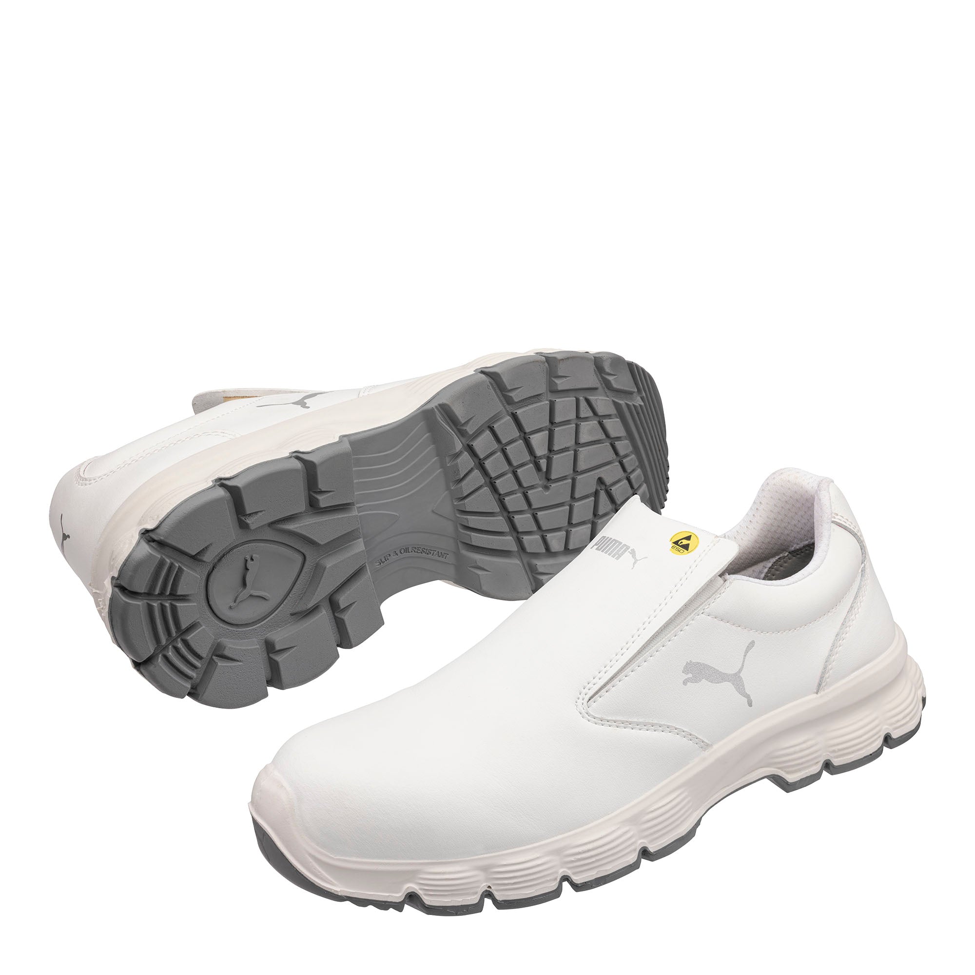 PUMA SAFETY FLOAT Sicherheitsschuh S2 ESD weiß Paaransicht #farbe_weiß