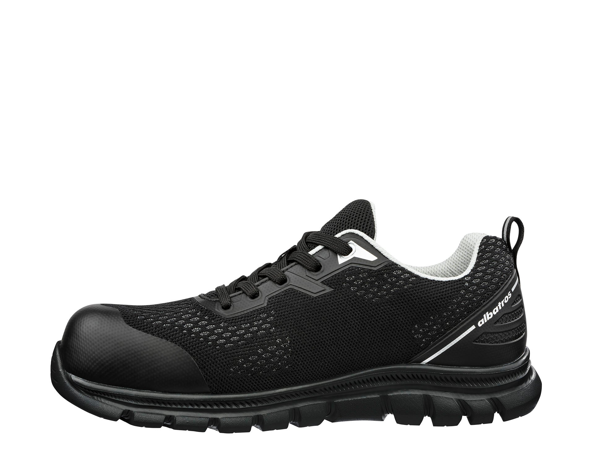 ALBATROS LEVITATE GREY LOW  Sicherheitsschuh S1PS grau links #akzentfarbe_grau
