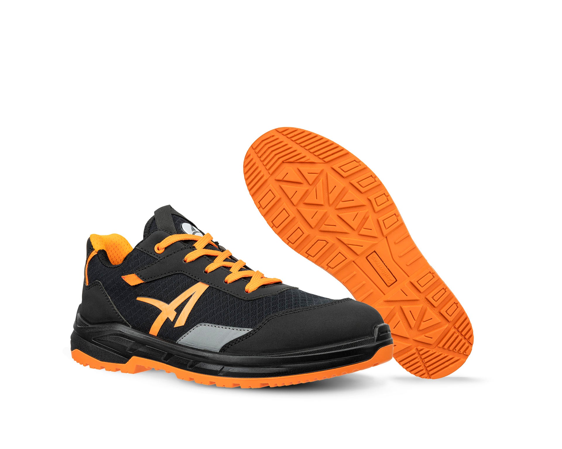 FOOTGUARD AXIS LOW Sicherheitsschuh S1P orange Paaransicht #farbe_orange