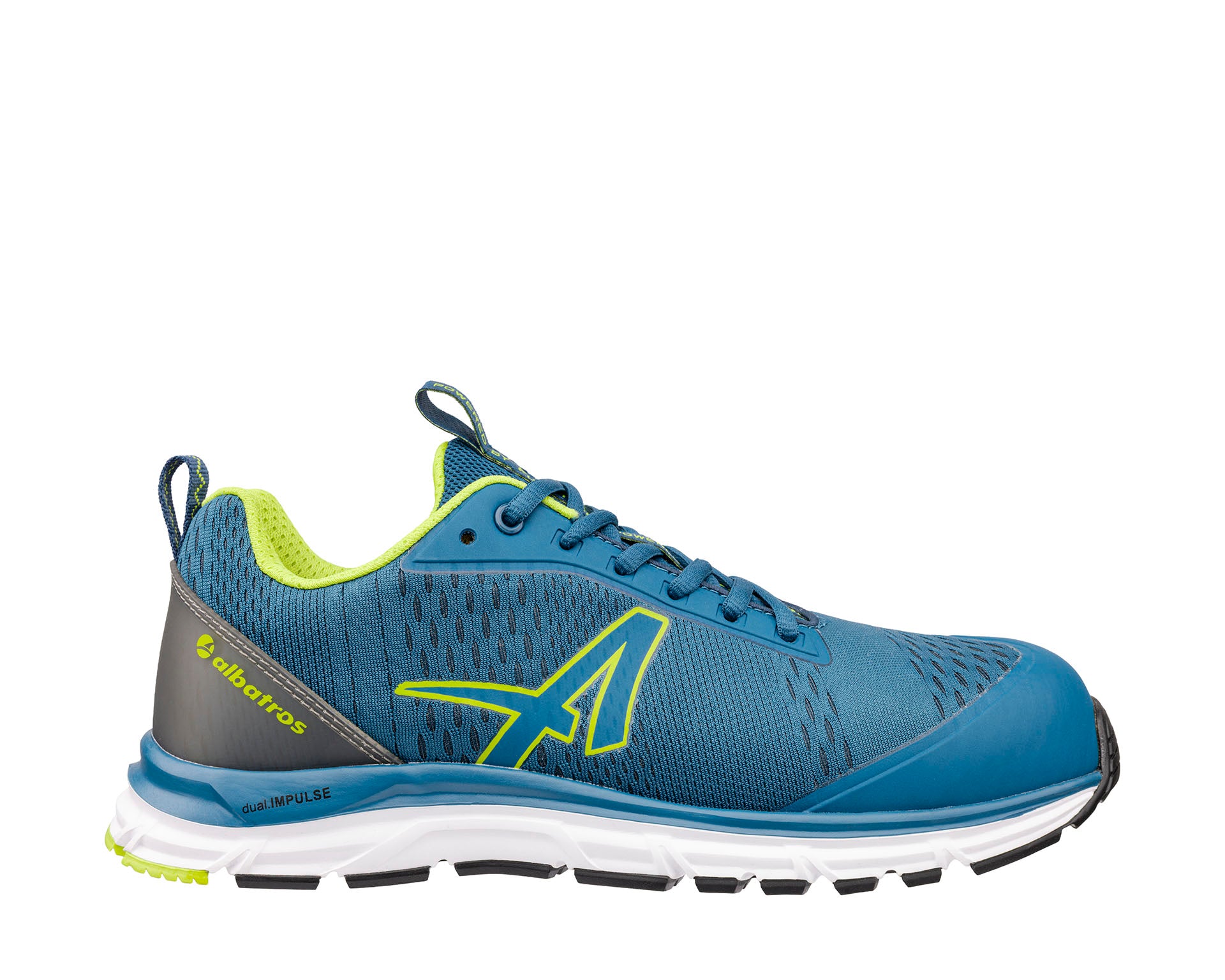 ALBATROS AER55 IMPULSE LOW Sicherheitsschuh S1PS ESD grün rechts #farbe_grün