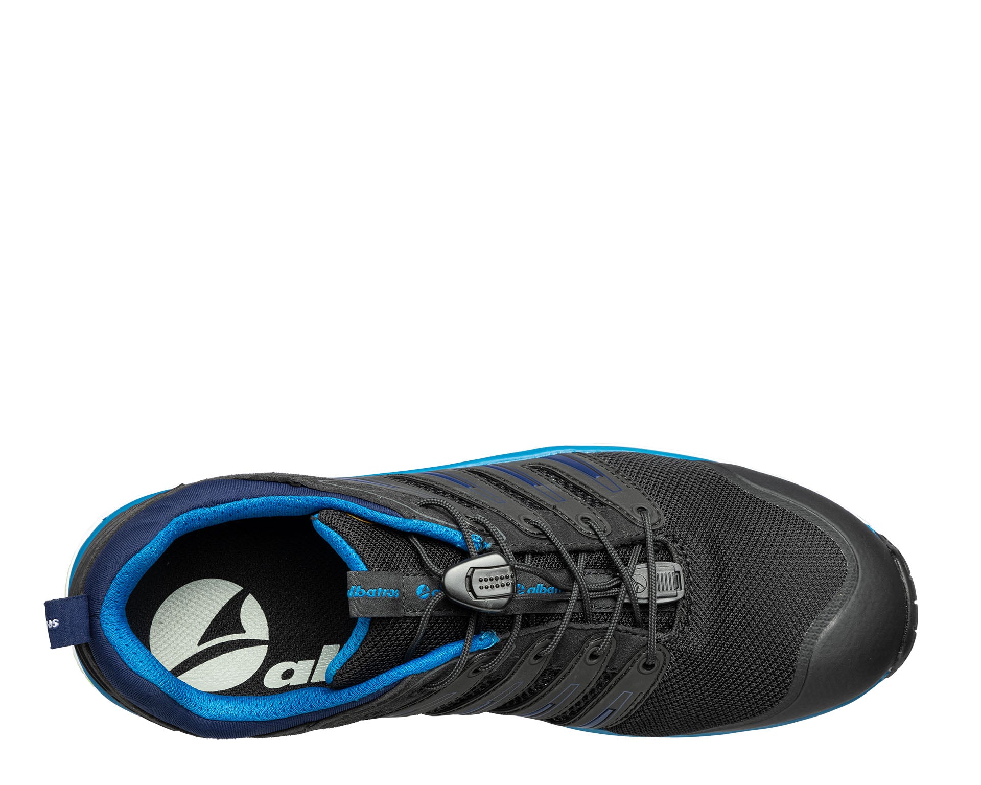 ALBATROS BREEZE IMPULSE LOW Sicherheitsschuh S1P ESD schwarz oben