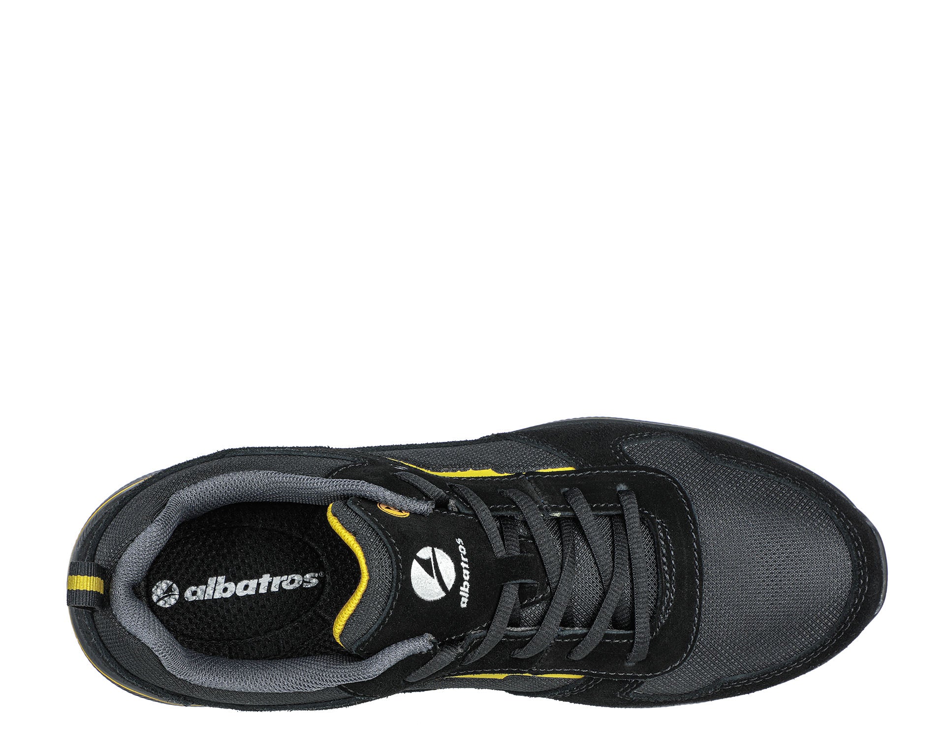 ALBATROS COURT LOW Sicherheitsschuh S3 ESD schwarz Herren oben