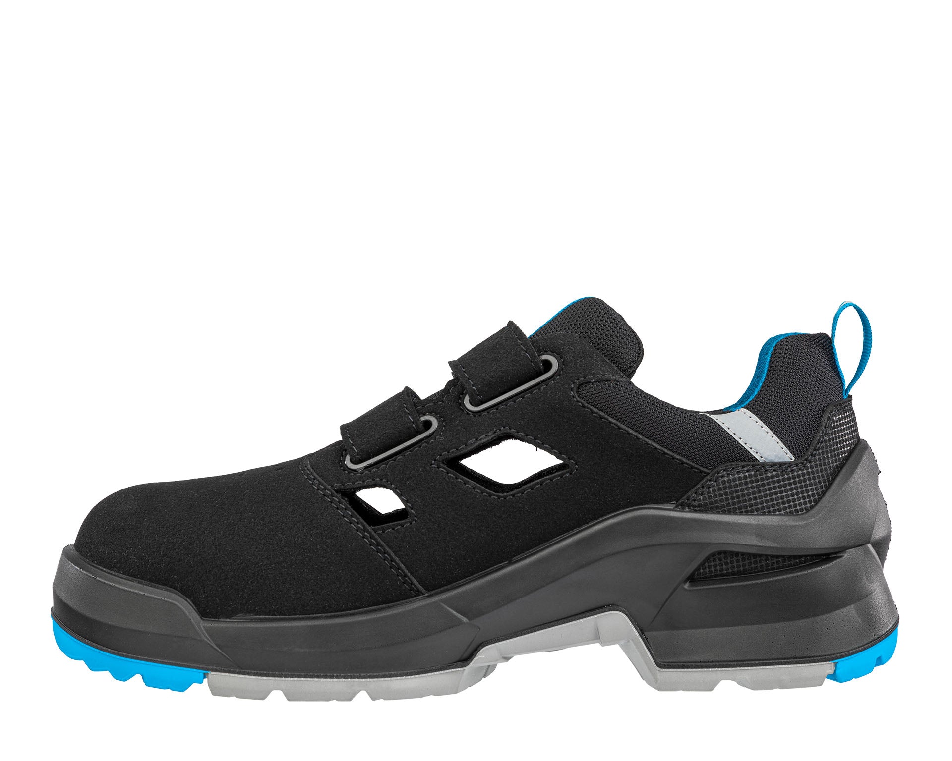 ALBATROS FORGE AIR LOW EXTRA BREIT Sicherheitsschuh S1 ESD schwarz links