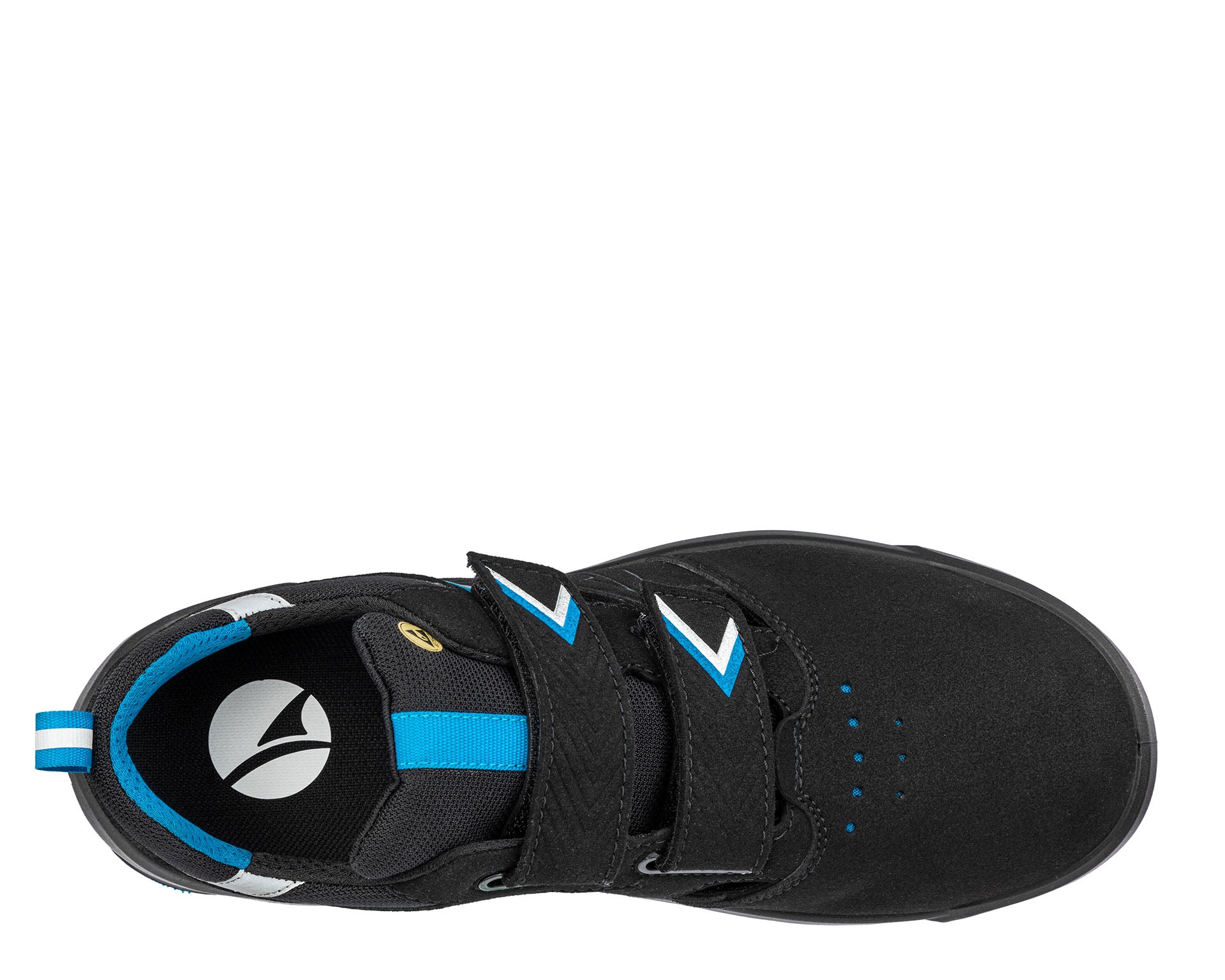 ALBATROS FORGE AIR LOW EXTRA BREIT Sicherheitsschuh S1 ESD schwarz oben