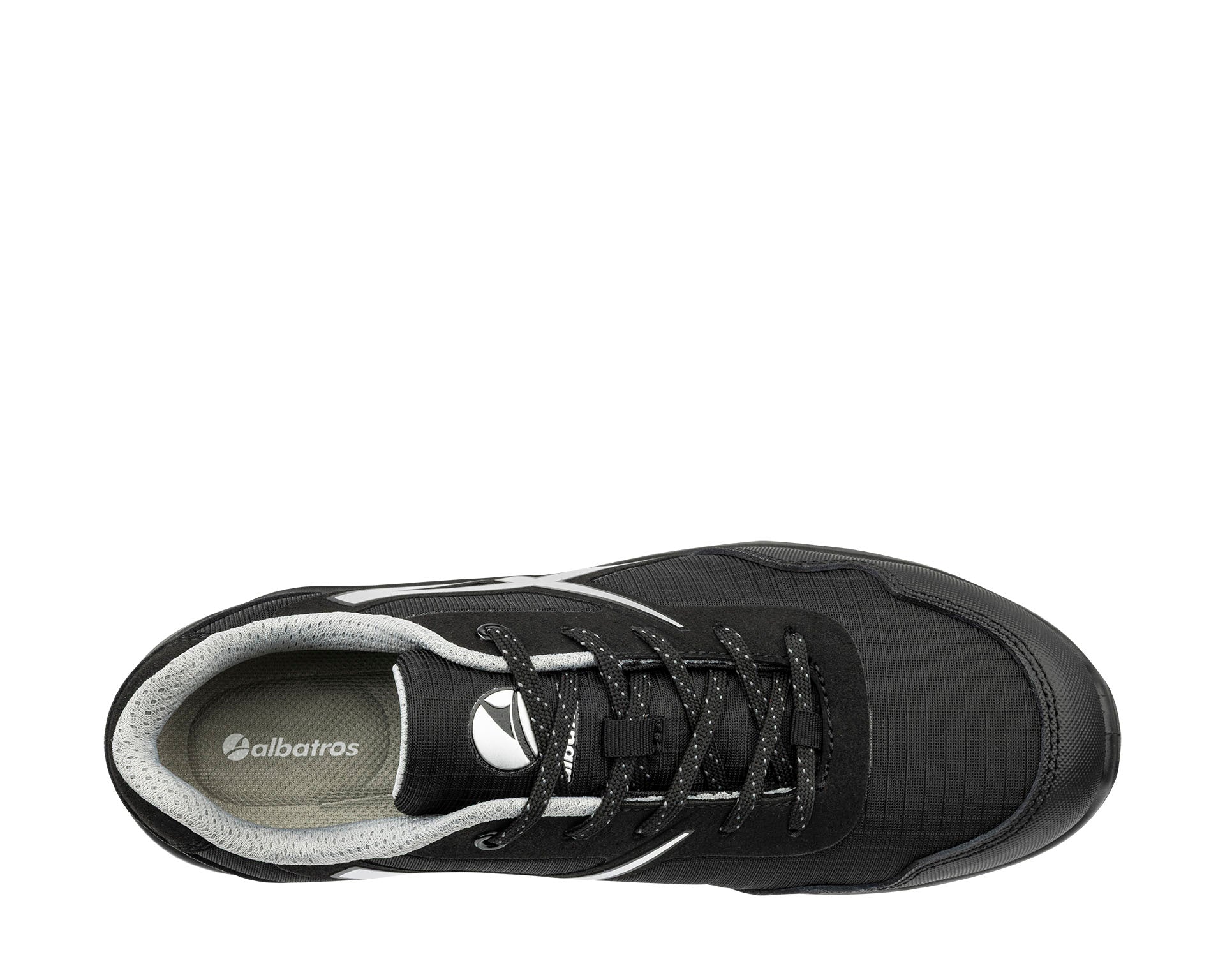 ALBATROS DRIFTER LOW Sicherheitsschuh S1PL ESD schwarz oben #farbe_schwarz