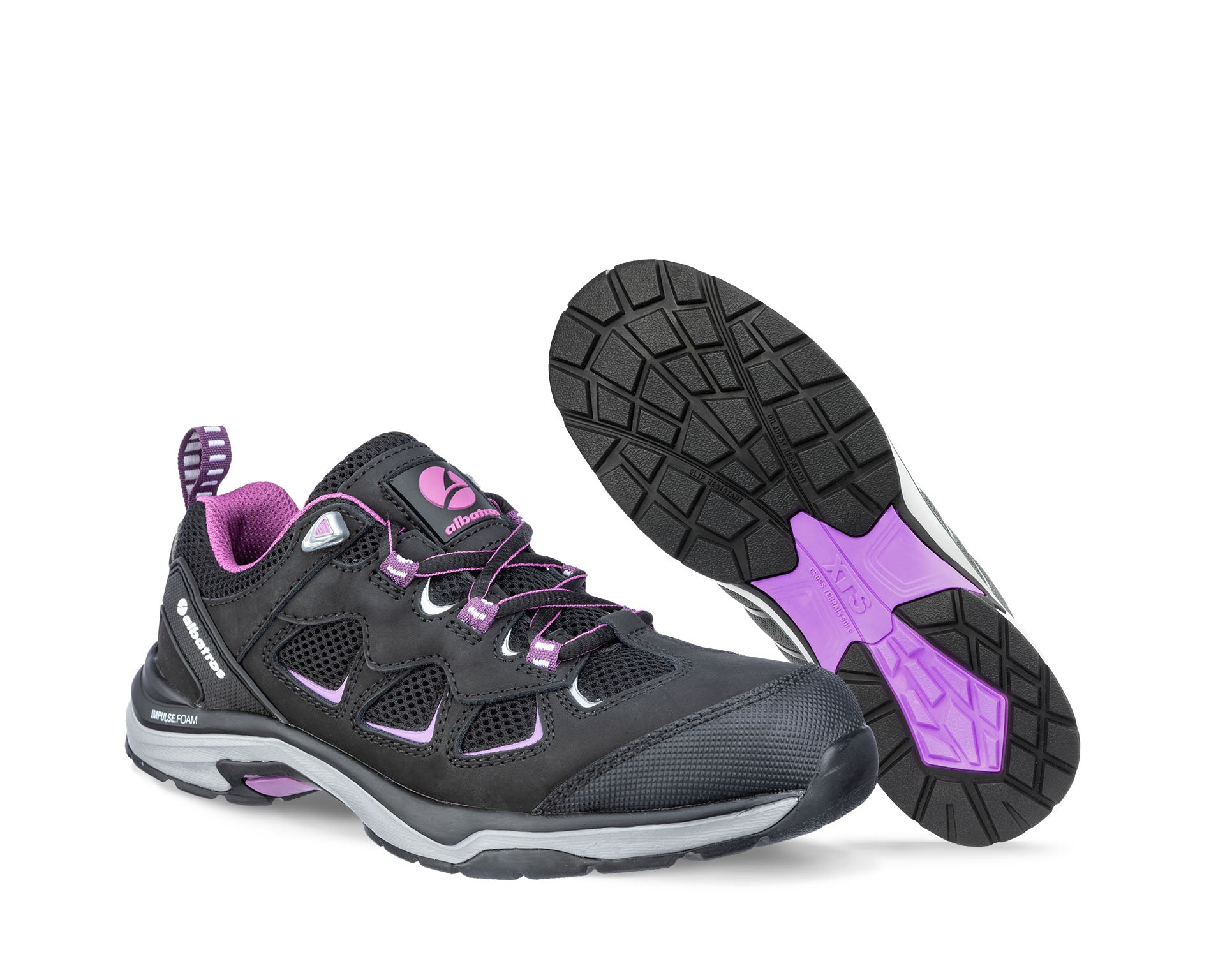 ALBATROS ACADIA CTX LOW Berufsschuh O2 WR schwarz Damen Paaransicht