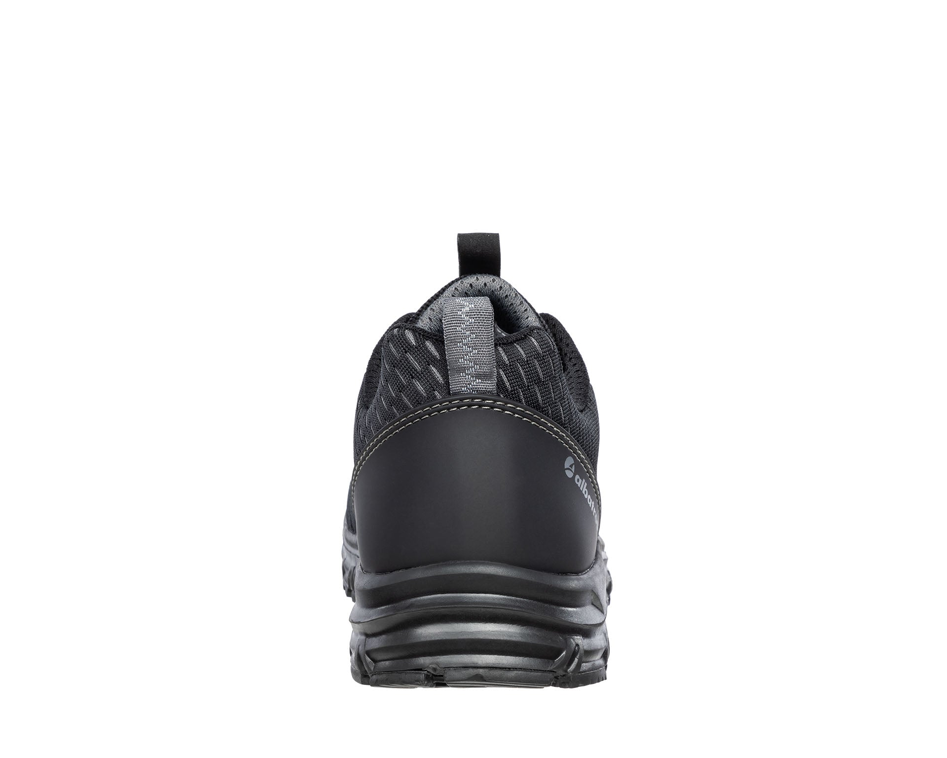 ALBATROS AER55 ST LOW Berufsschuh O1 ESD schwarz Rückansicht #farbe_schwarz