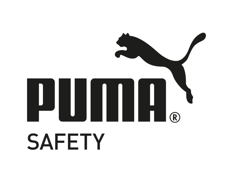 Markenlogo von Puma Safety in Schwarz.