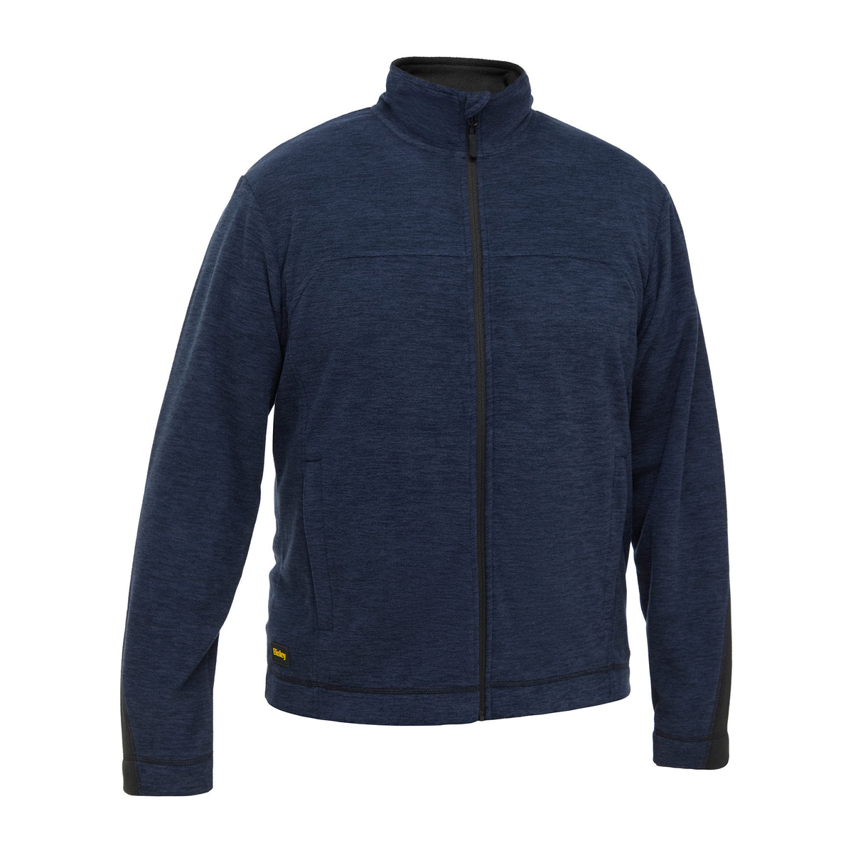 BISLEY BRAMLEY Fleecejacke blau Herren Frontansicht #farbe_blau