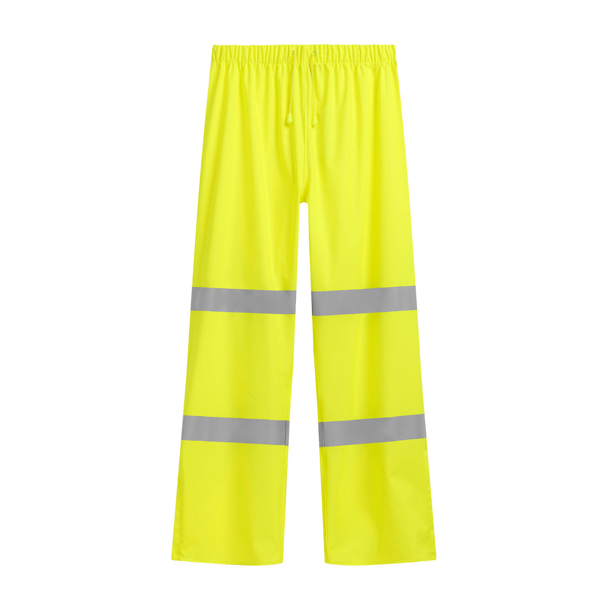 BISLEY FAHRENHEIT HI VIS Regenhose gelb Herren Frontansicht #farbe_gelb